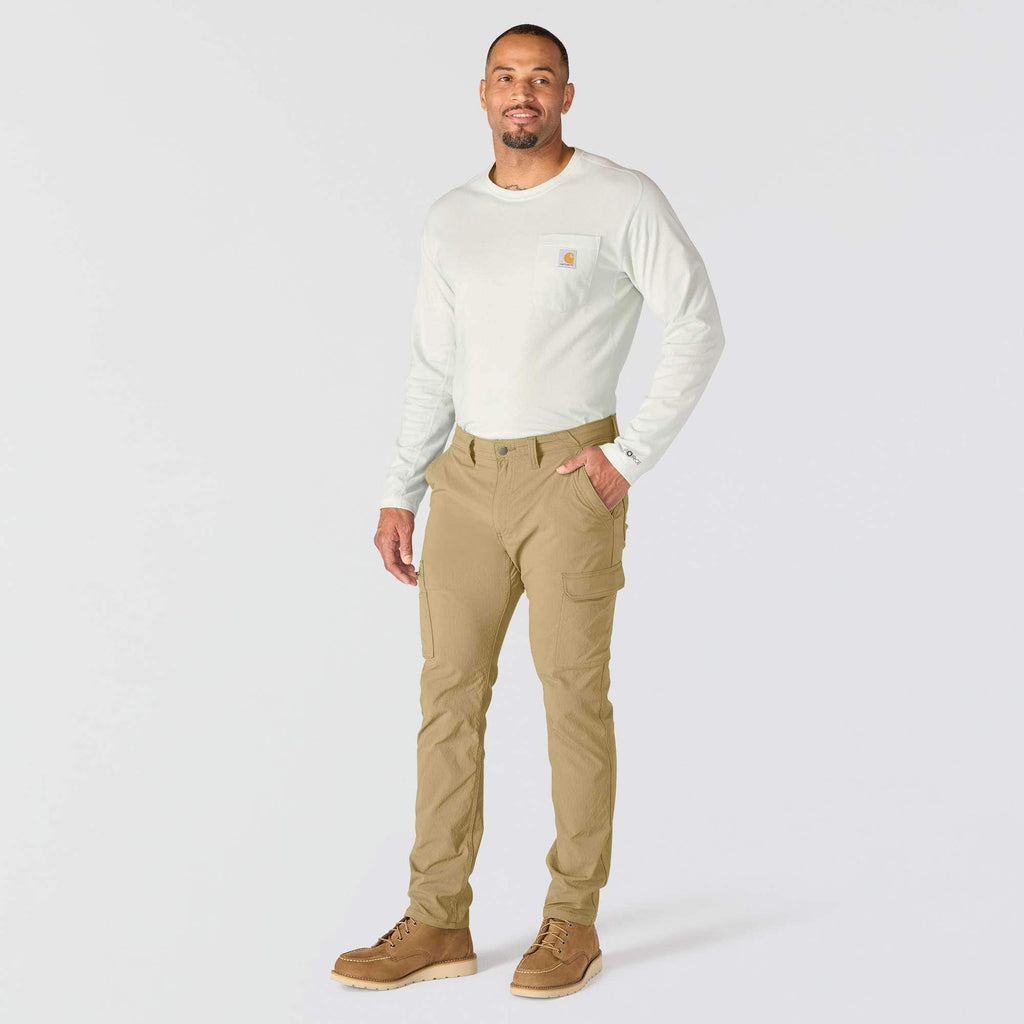 Men's relaxed fit tapered force ripstop cargo pants