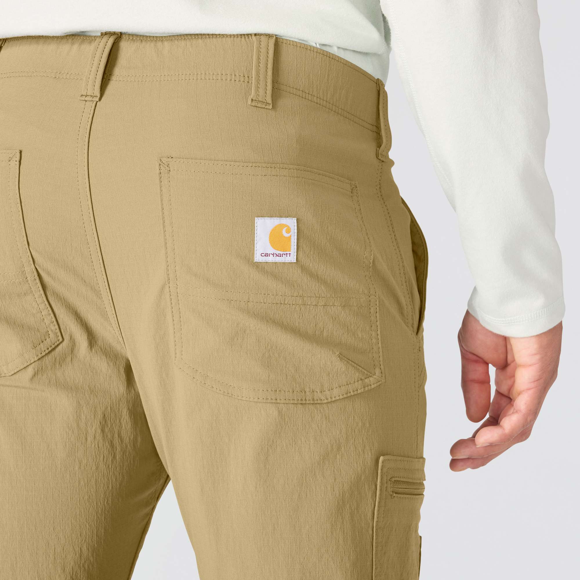 Men's relaxed fit tapered force ripstop cargo pants