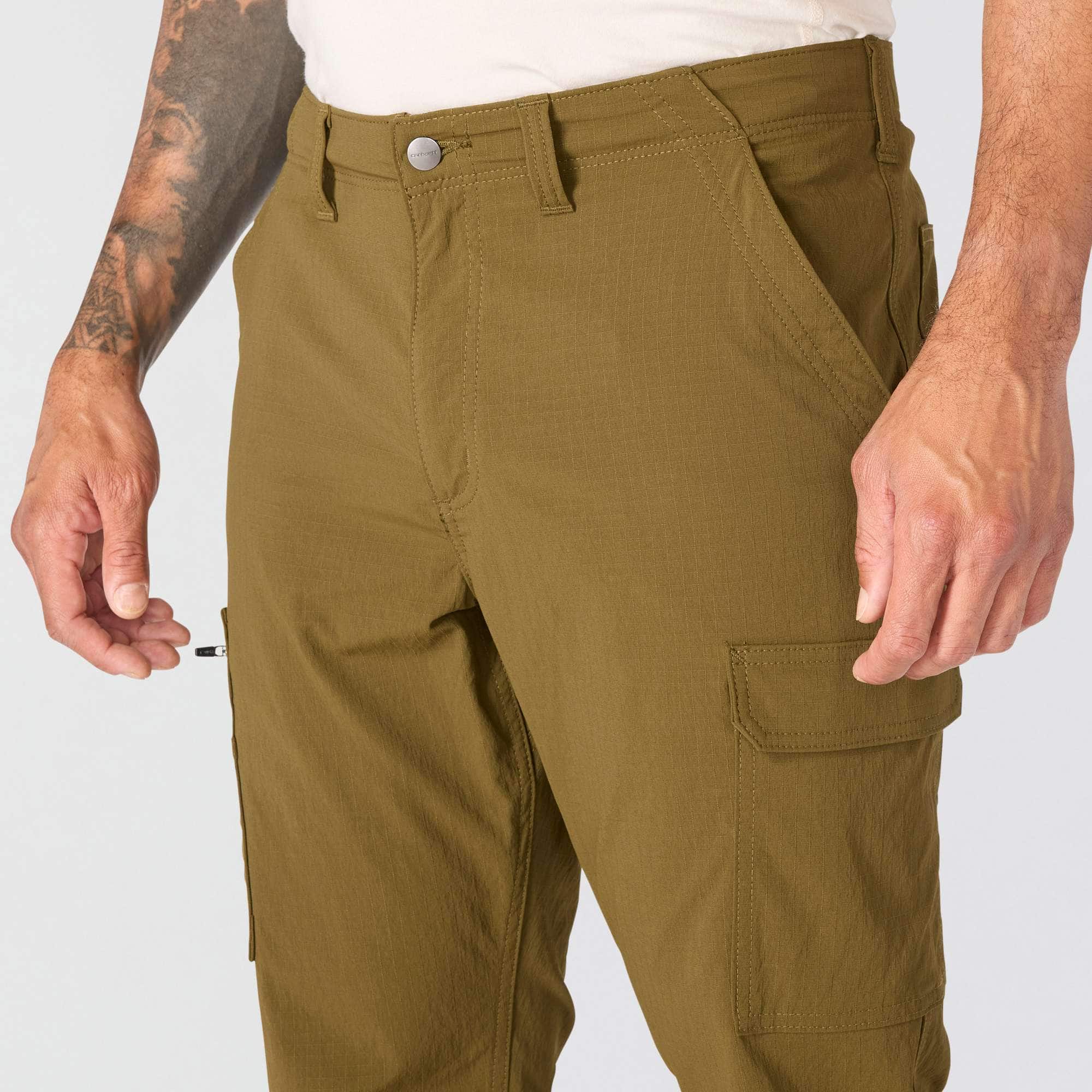 Men's relaxed fit tapered force ripstop cargo pants
