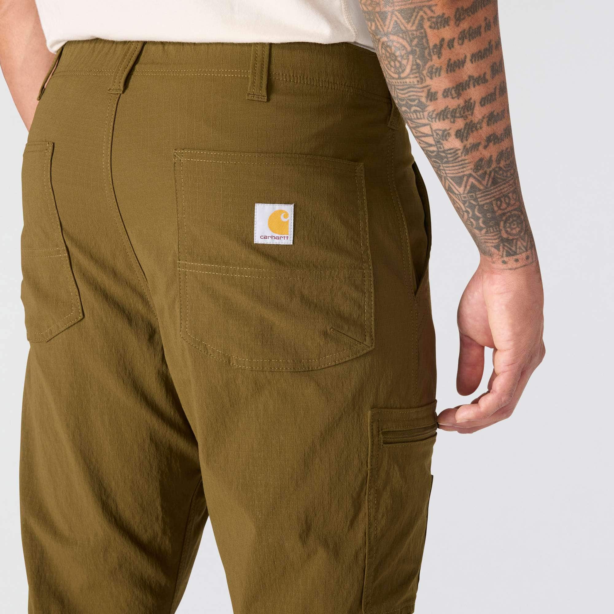 Men's relaxed fit tapered force ripstop cargo pants