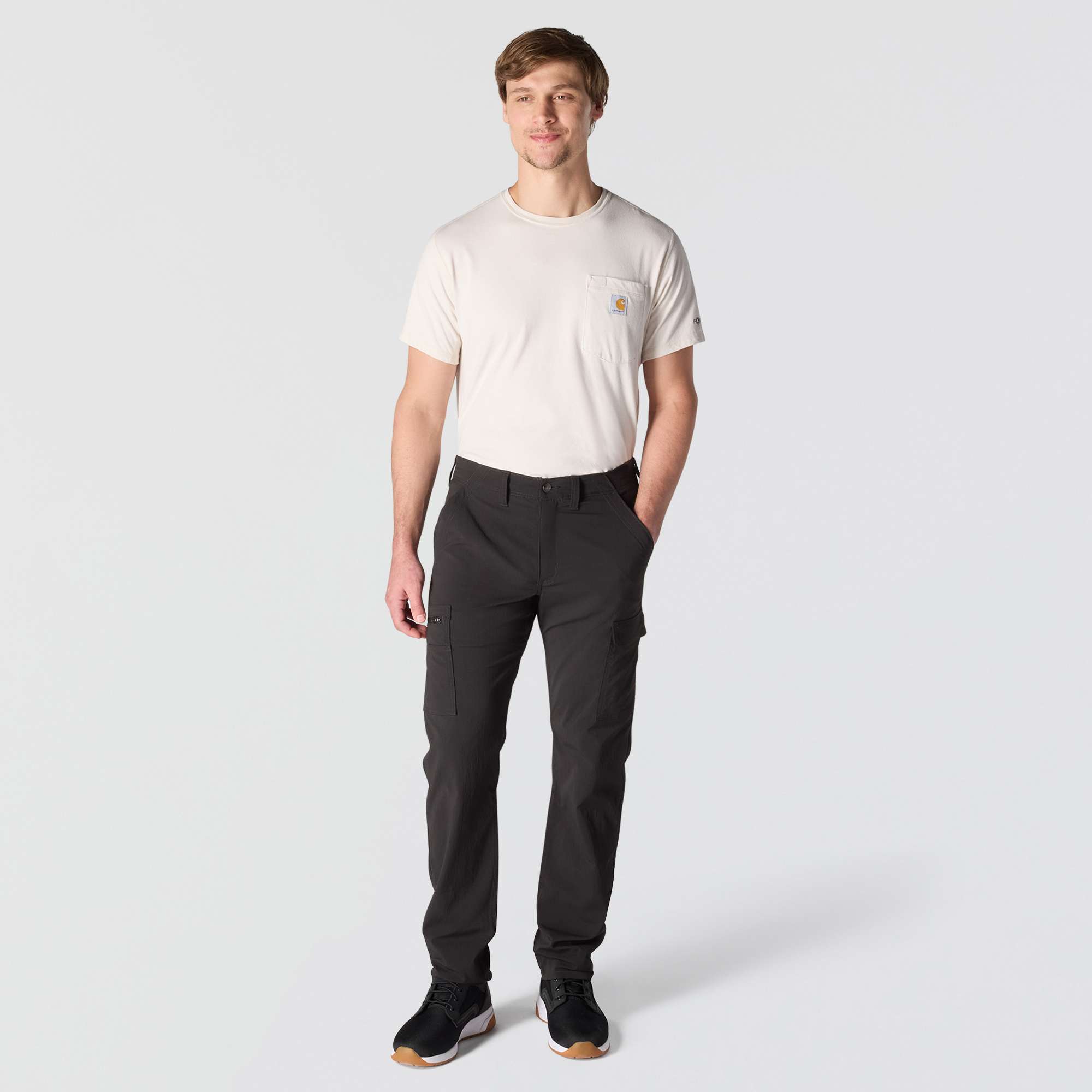 Men's relaxed fit tapered force ripstop cargo pants