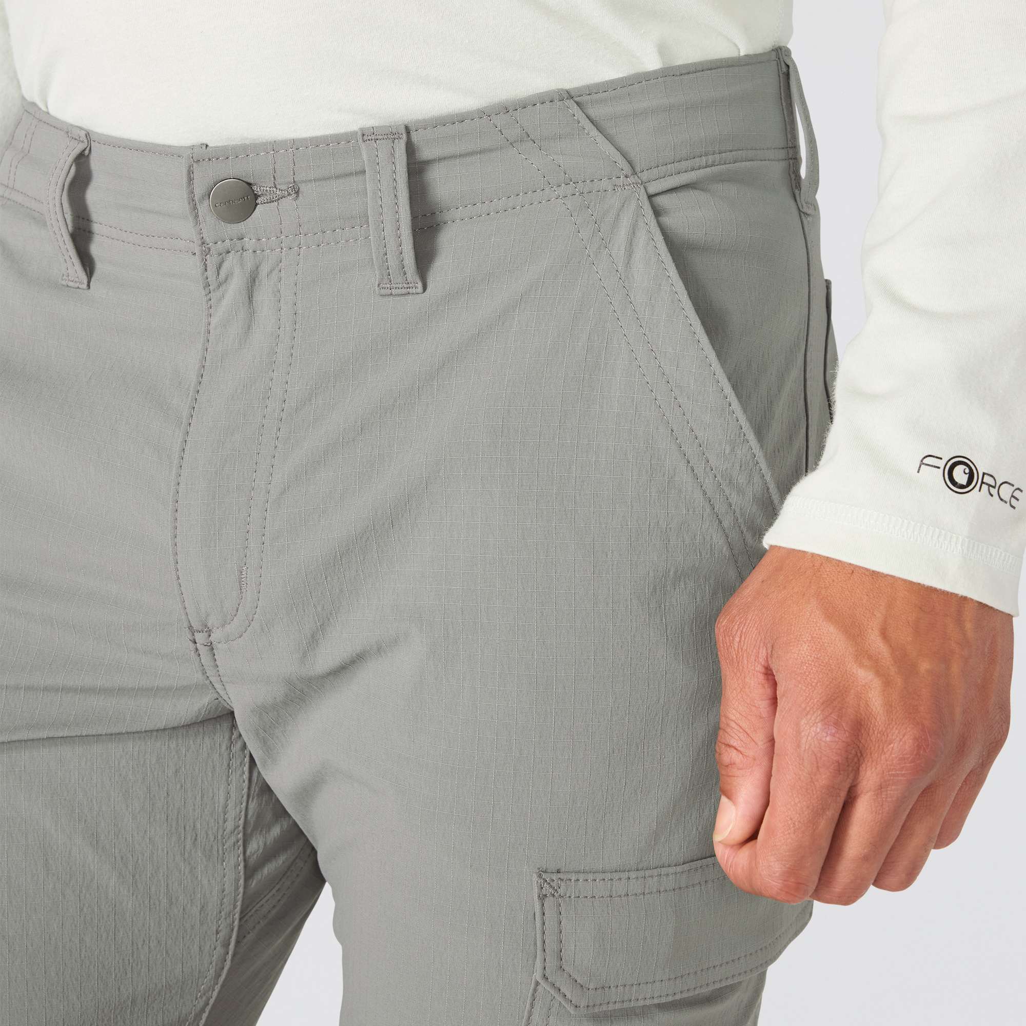 Men's relaxed fit tapered force ripstop cargo pants