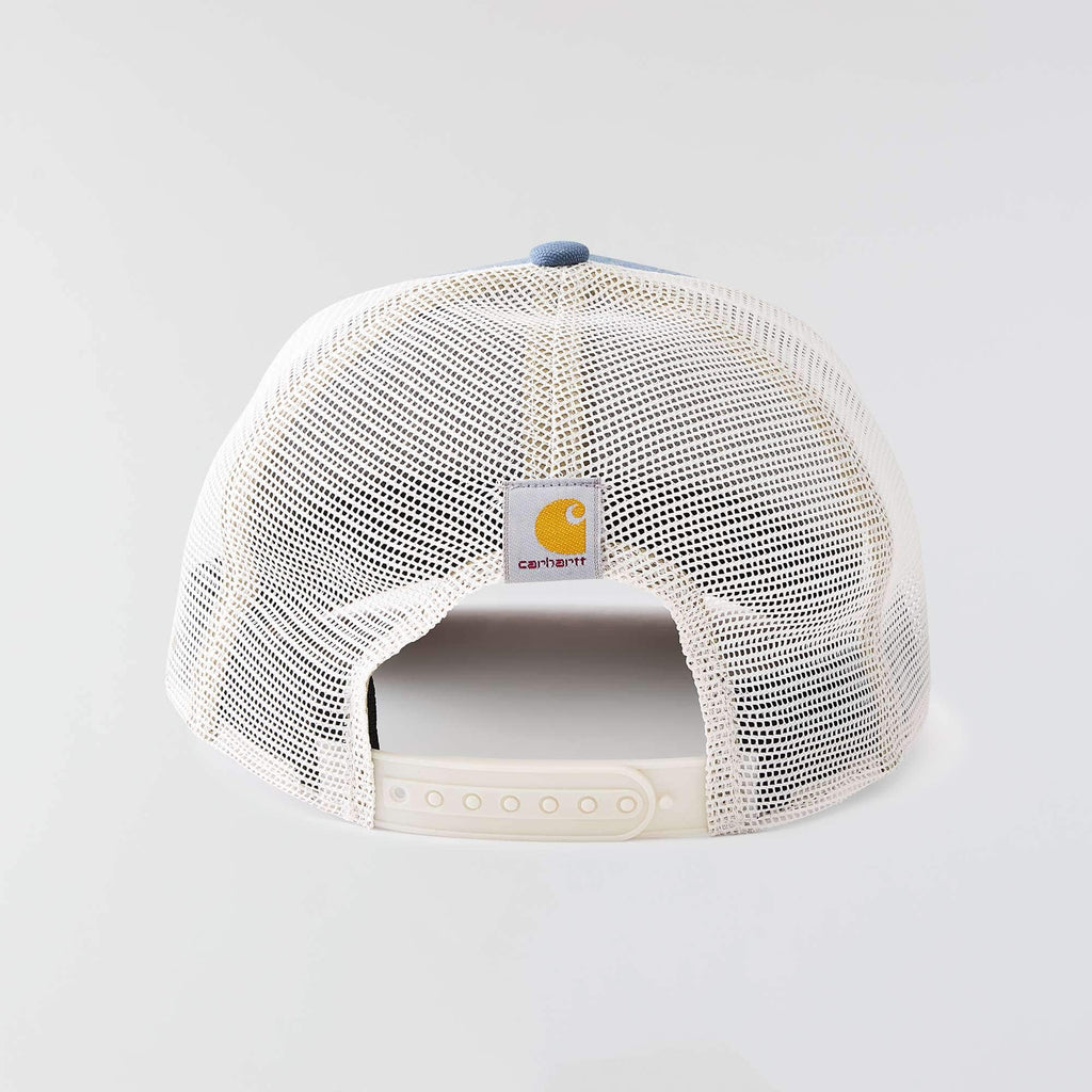 Canvas mesh-back country graphic trucker hat