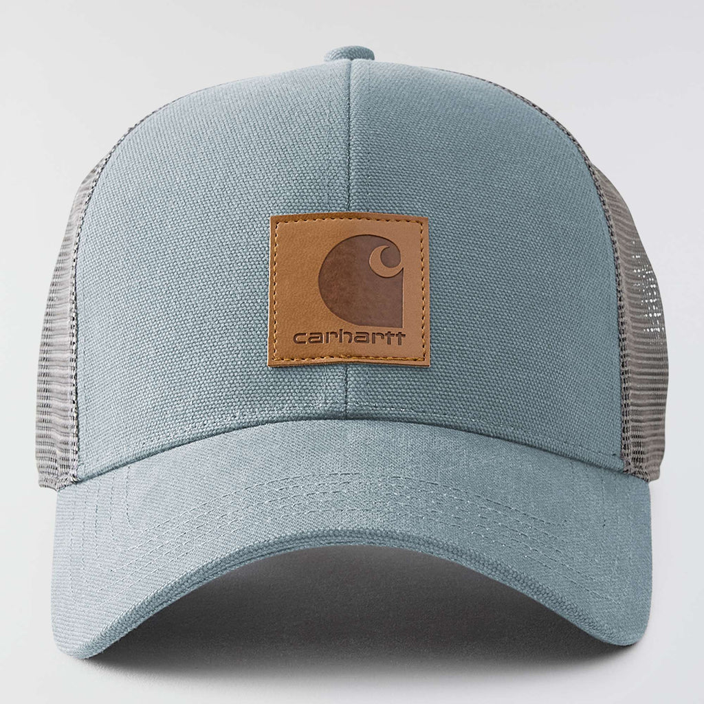 Washed duck mesh-back trucker hat