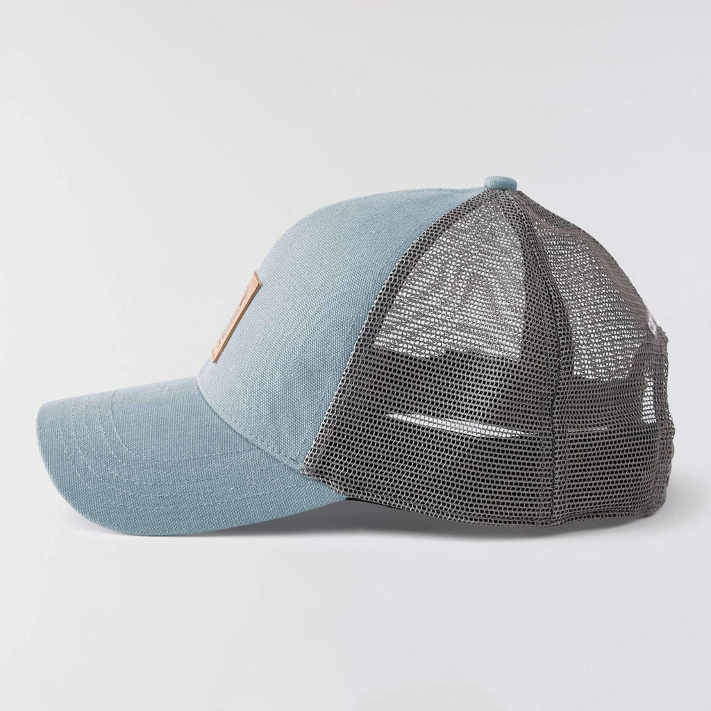 Washed duck mesh-back trucker hat