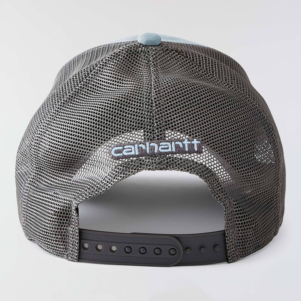 Washed duck mesh-back trucker hat