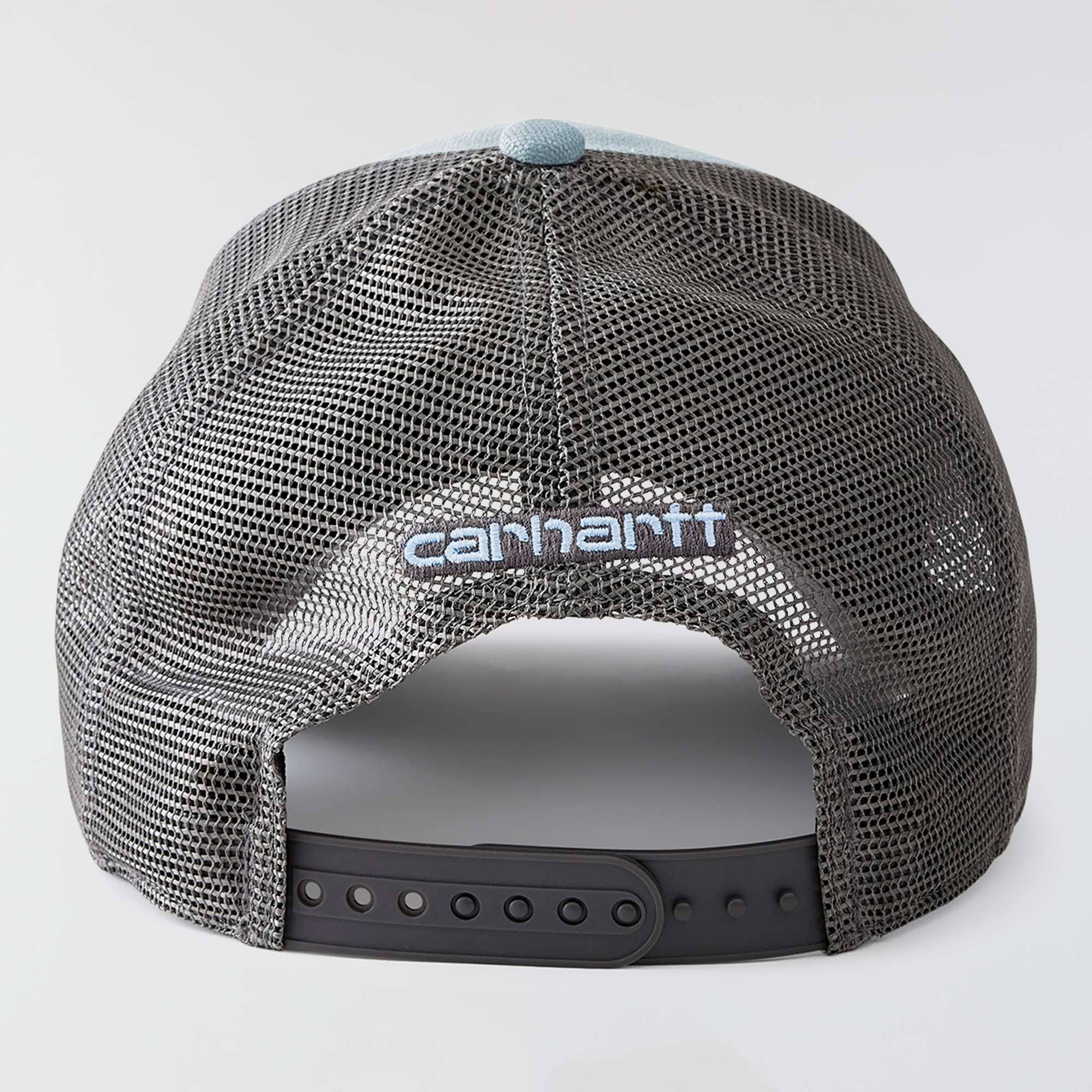 Washed duck mesh-back trucker hat