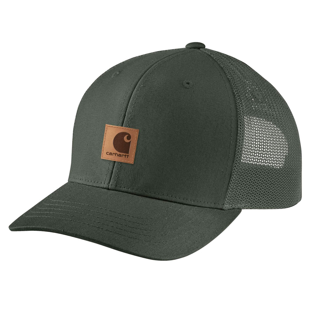 Washed duck mesh-back trucker hat