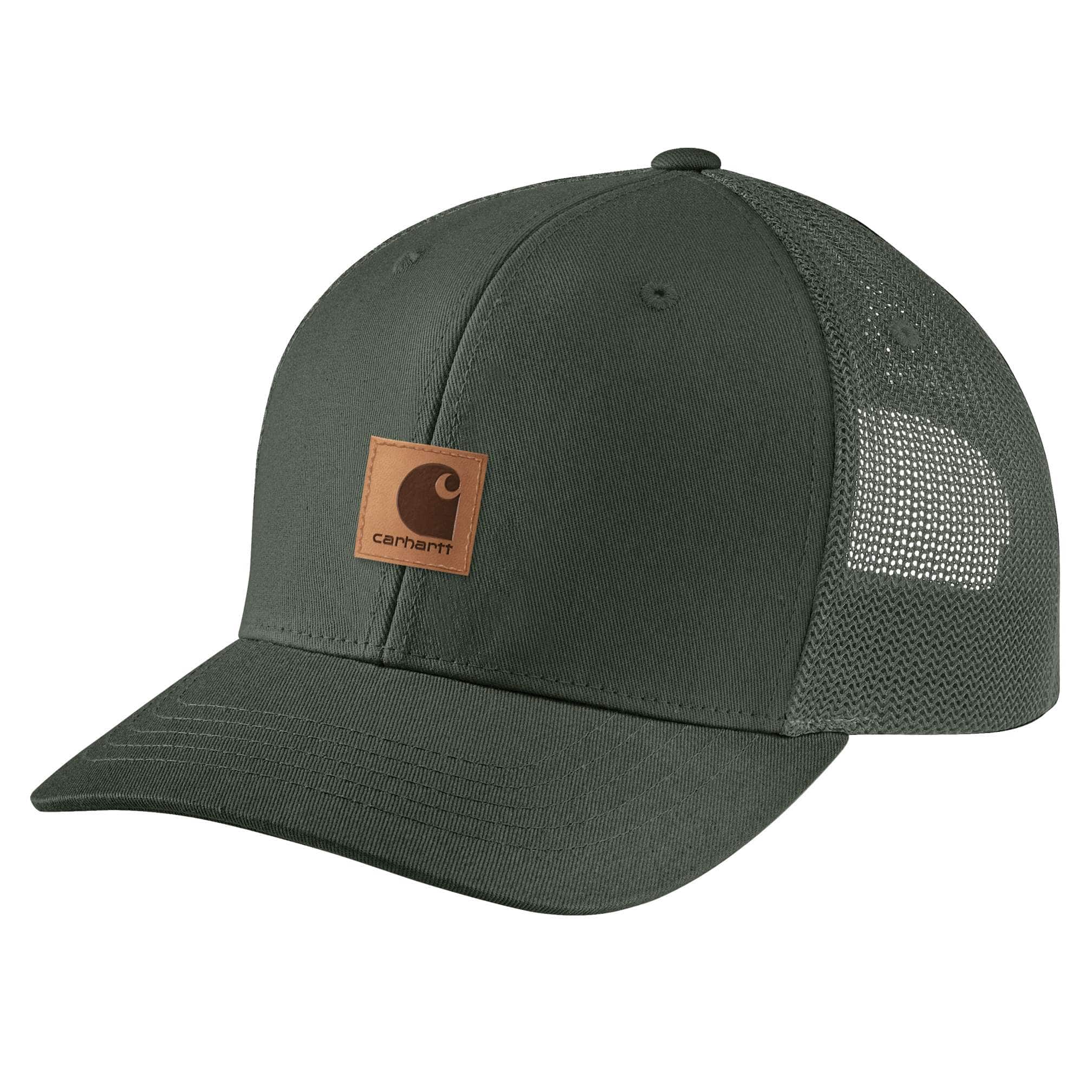 Washed duck mesh-back trucker hat