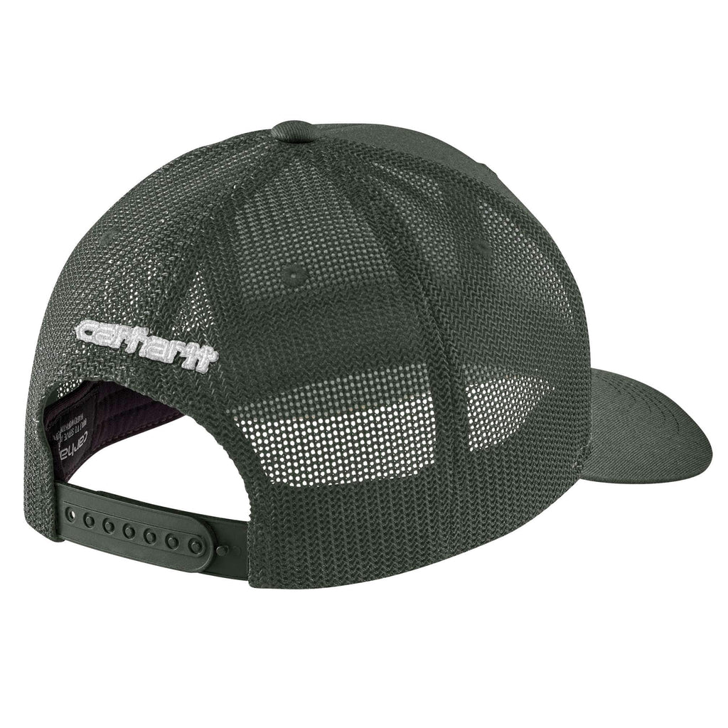 Washed duck mesh-back trucker hat