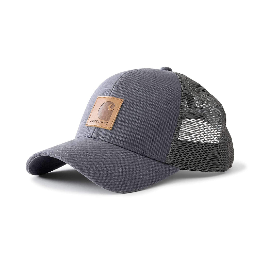 Washed duck mesh-back trucker hat