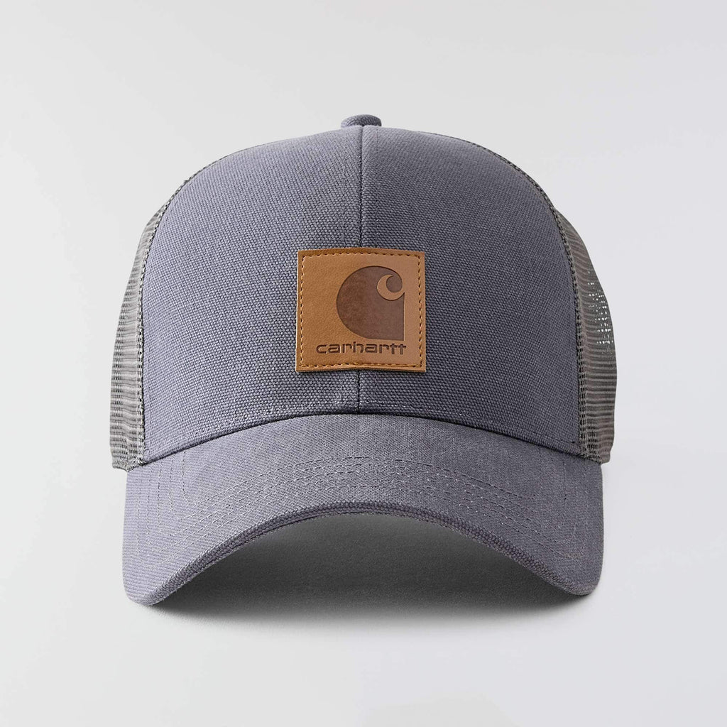 Washed duck mesh-back trucker hat