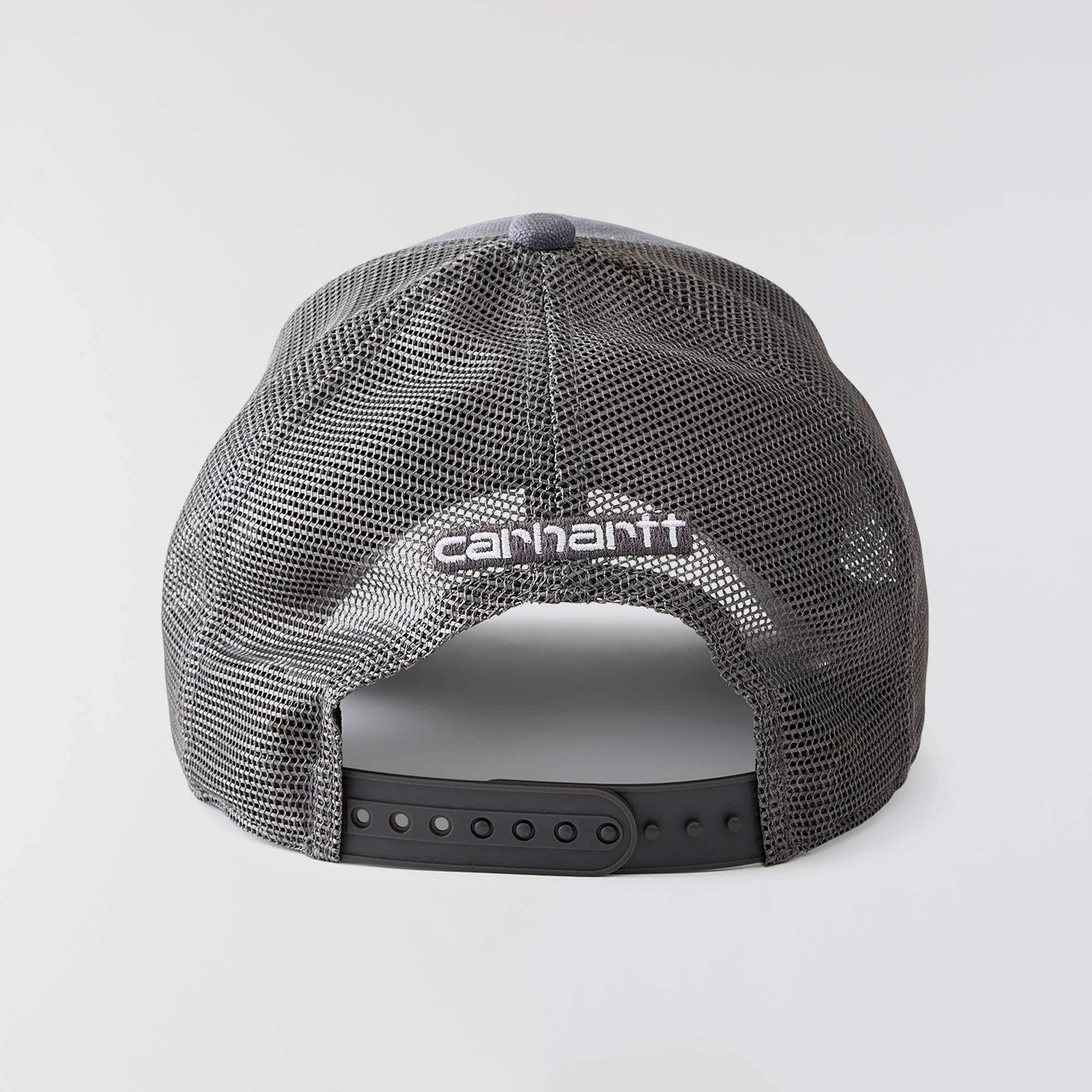 Washed duck mesh-back trucker hat