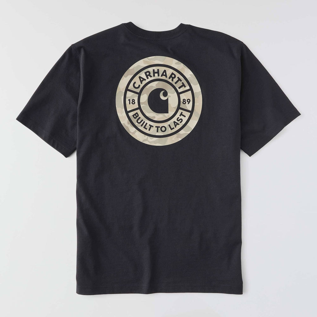 Men's irvine relaxed fit camo graphic t-shirt