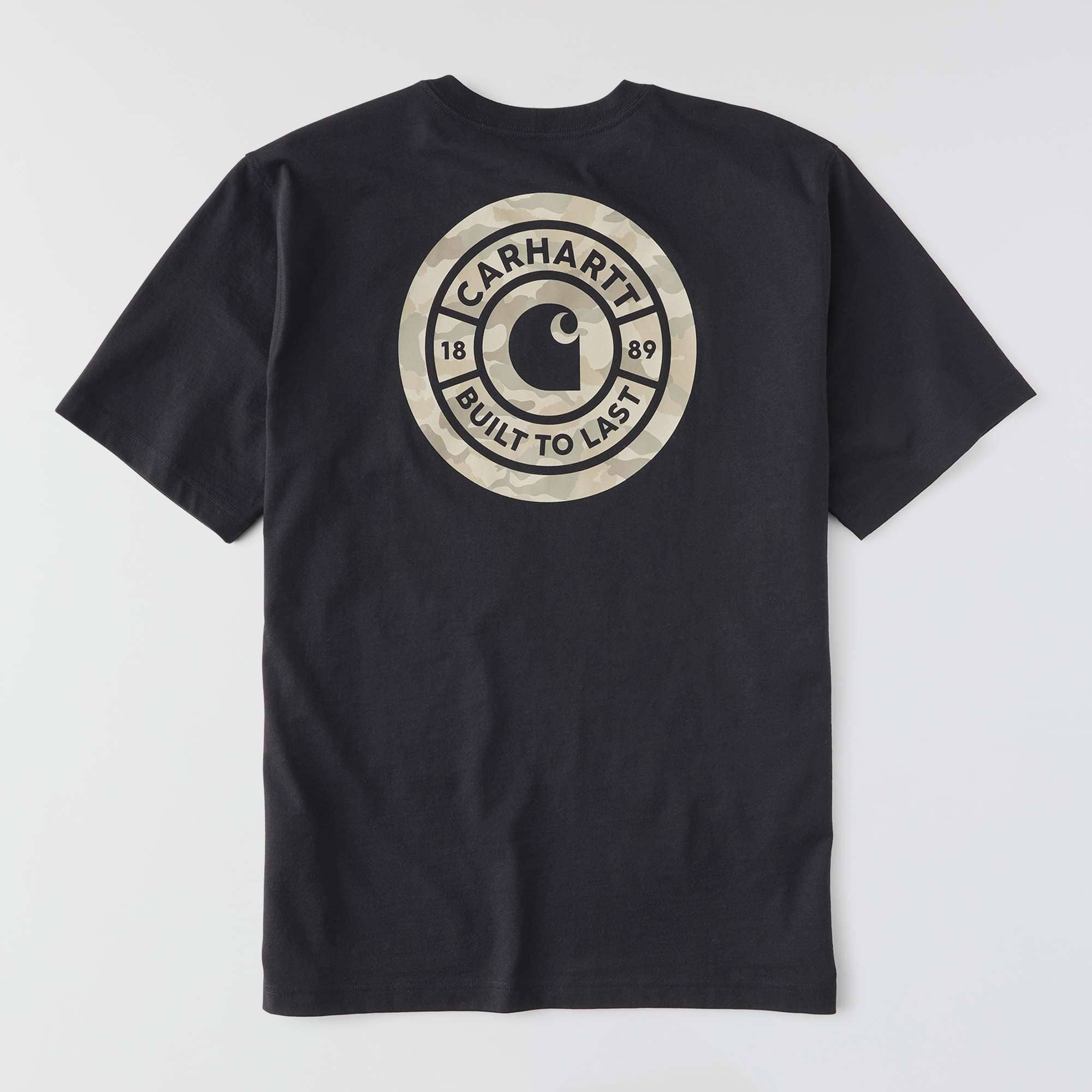 Men's irvine relaxed fit camo graphic t-shirt
