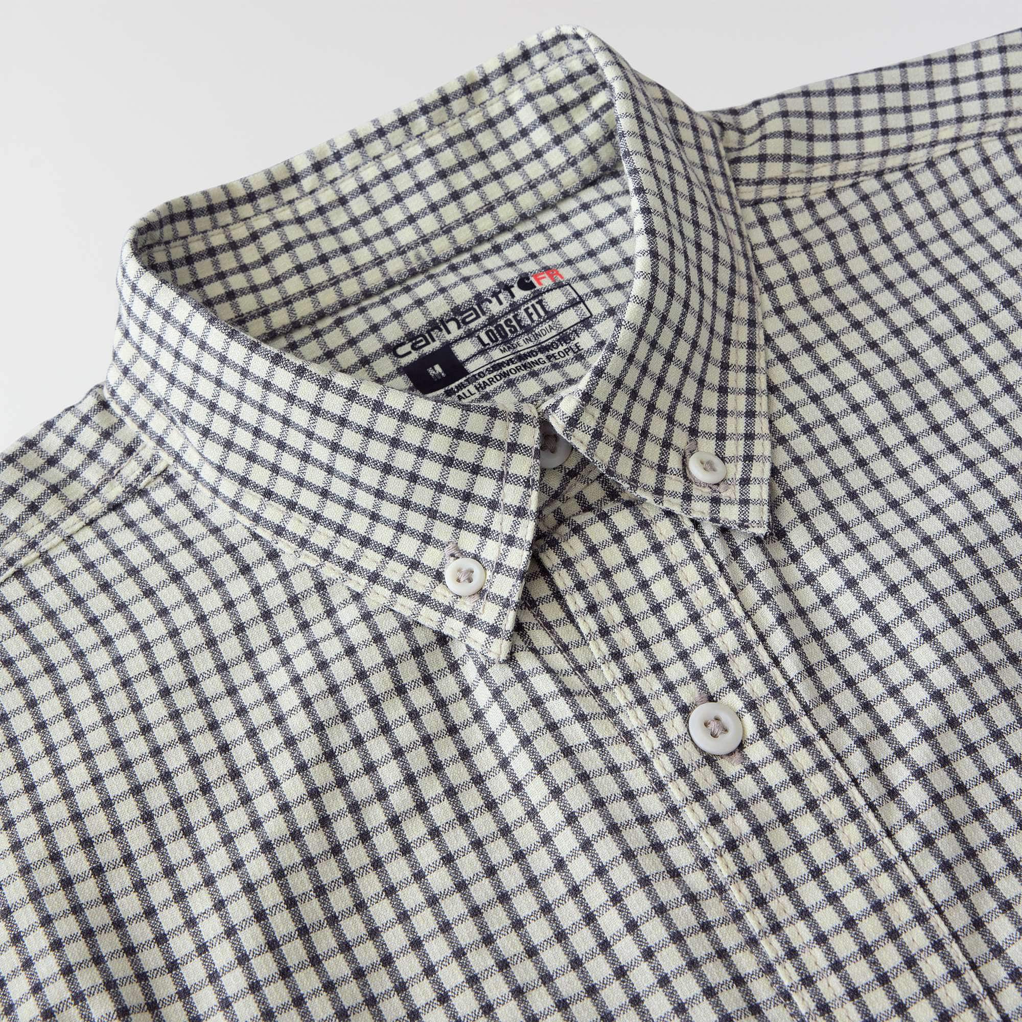 Men's fr force sun defender™ long sleeve plaid shirt - sun protection shirts