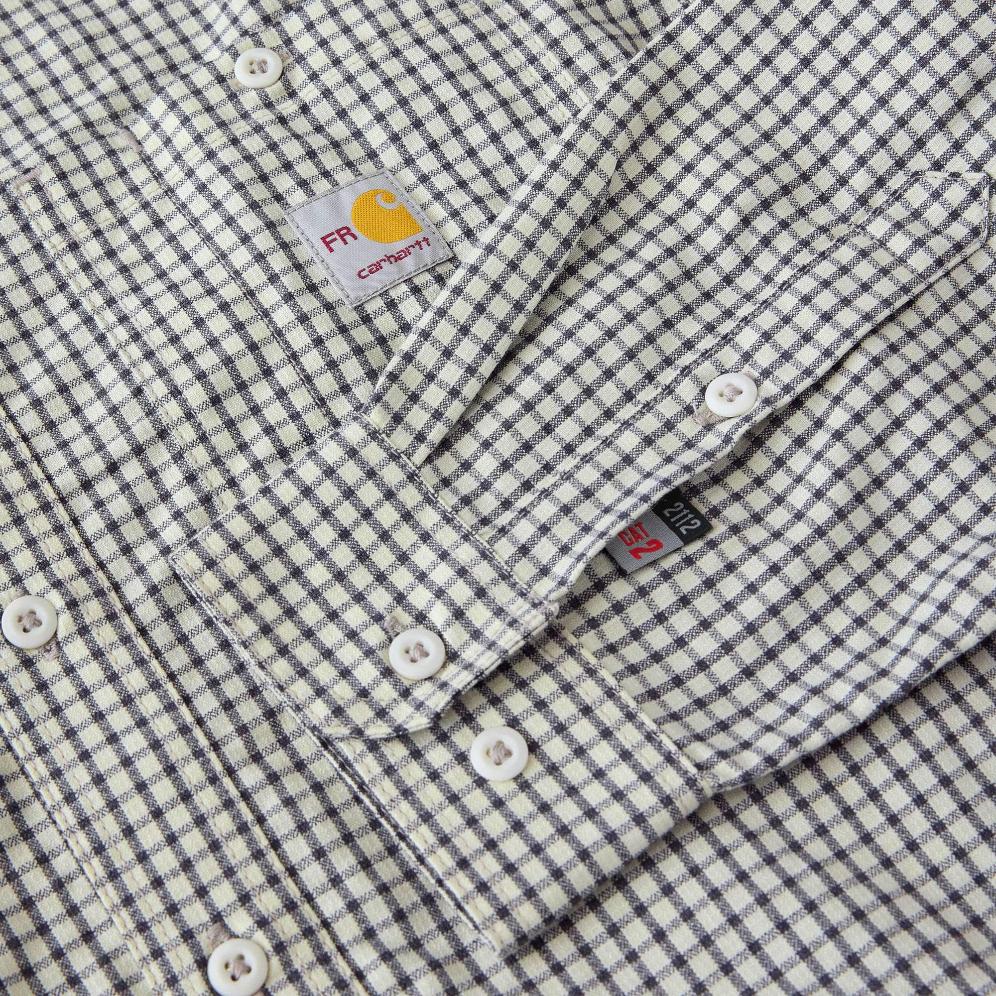 Men's fr force sun defender™ long sleeve plaid shirt - sun protection shirts