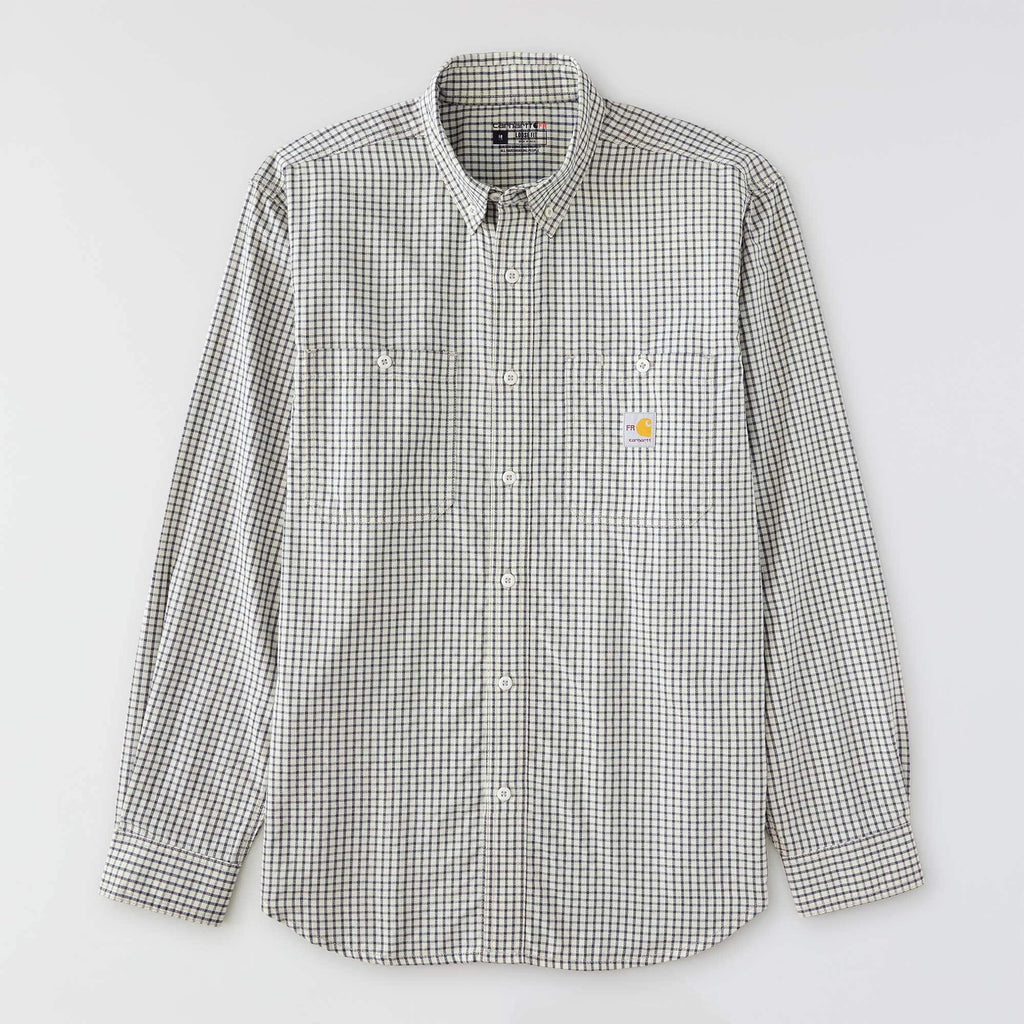Men's fr force sun defender™ long sleeve plaid shirt - sun protection shirts