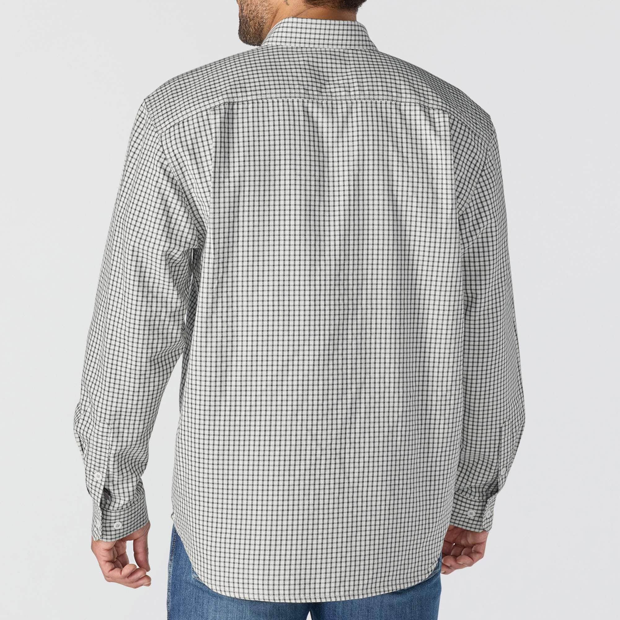 Men's fr force sun defender™ long sleeve plaid shirt - sun protection shirts