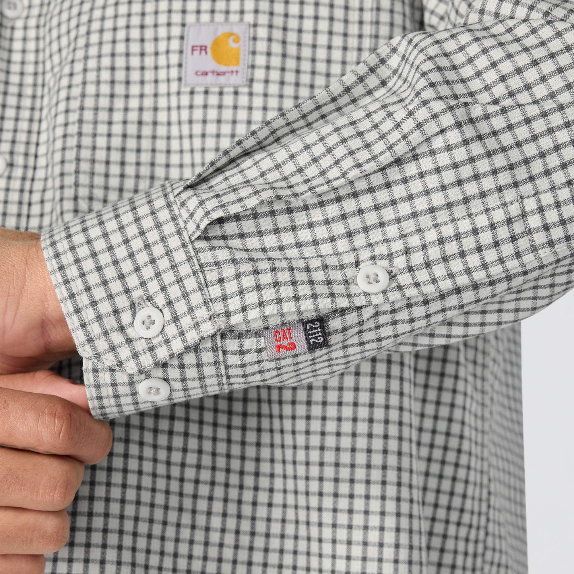 Men's fr force sun defender™ long sleeve plaid shirt - sun protection shirts