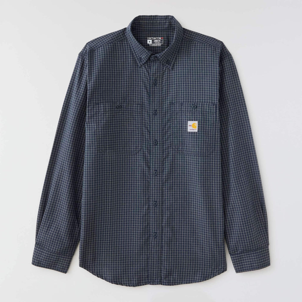Men's fr force sun defender™ long sleeve plaid shirt - sun protection shirts