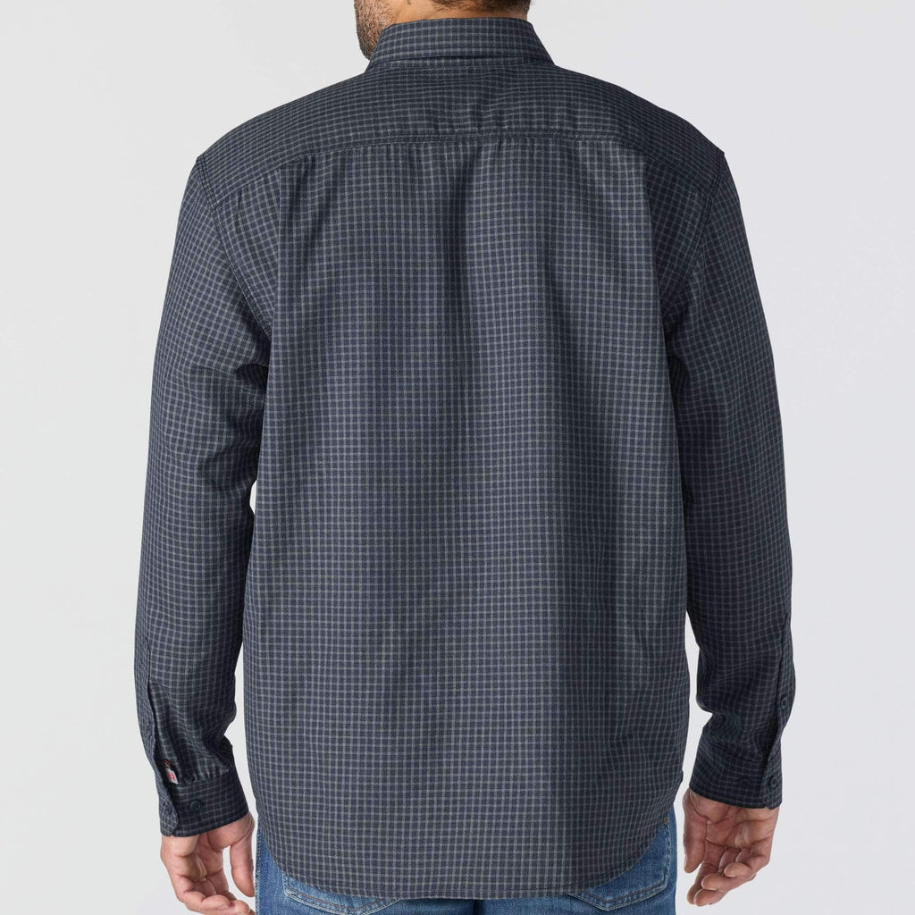 Men's fr force sun defender™ long sleeve plaid shirt - sun protection shirts