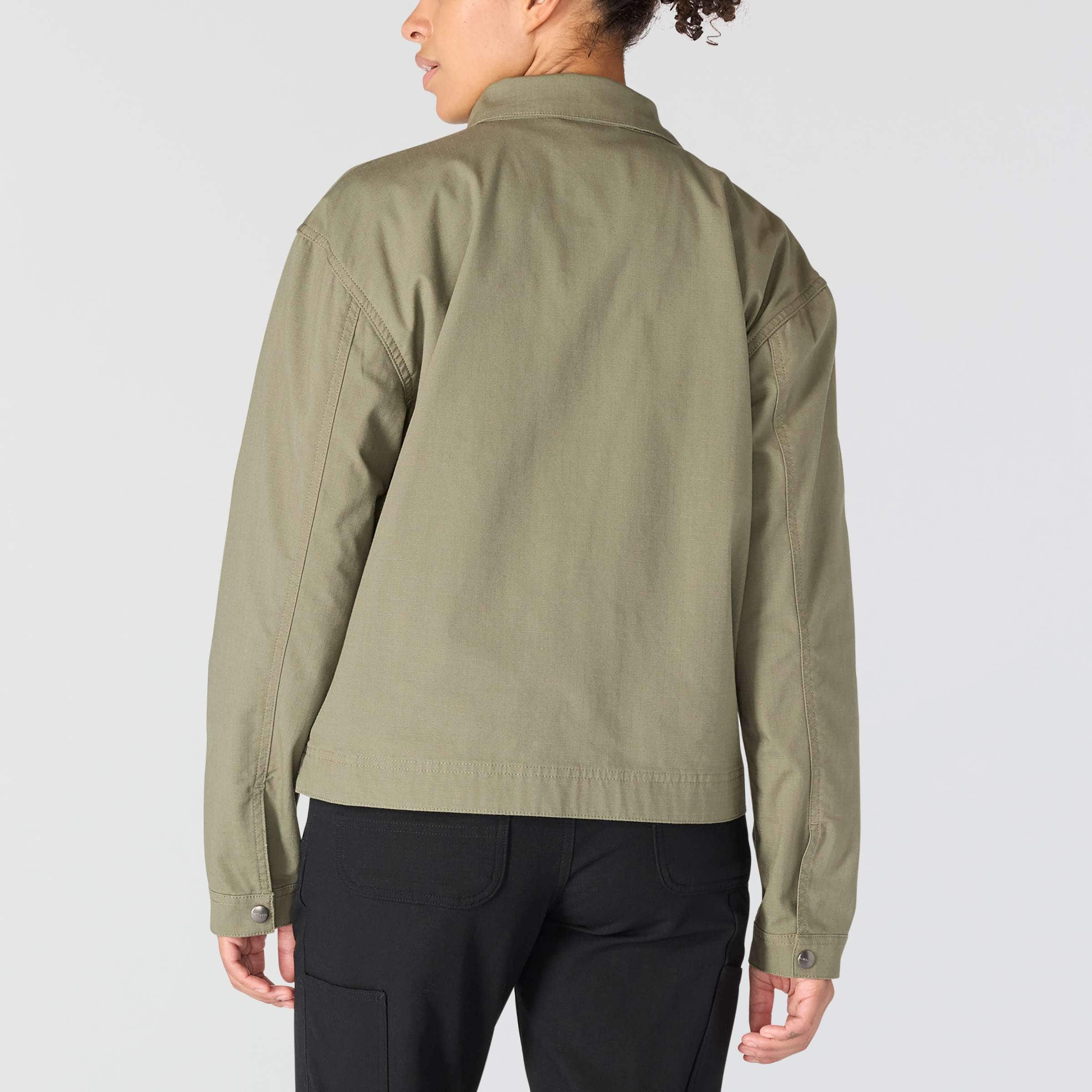 Women's ripstop utility jacket - women's work jackets & coats 