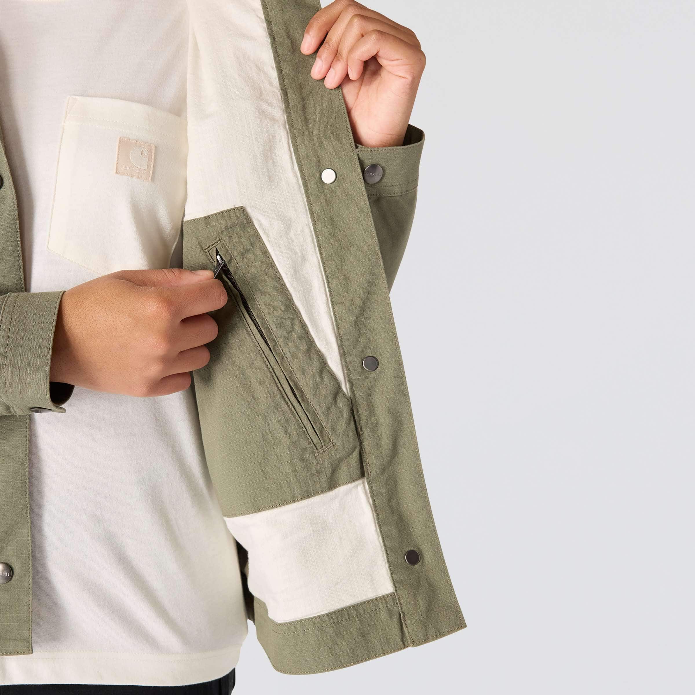 Women's ripstop utility jacket - women's work jackets & coats 