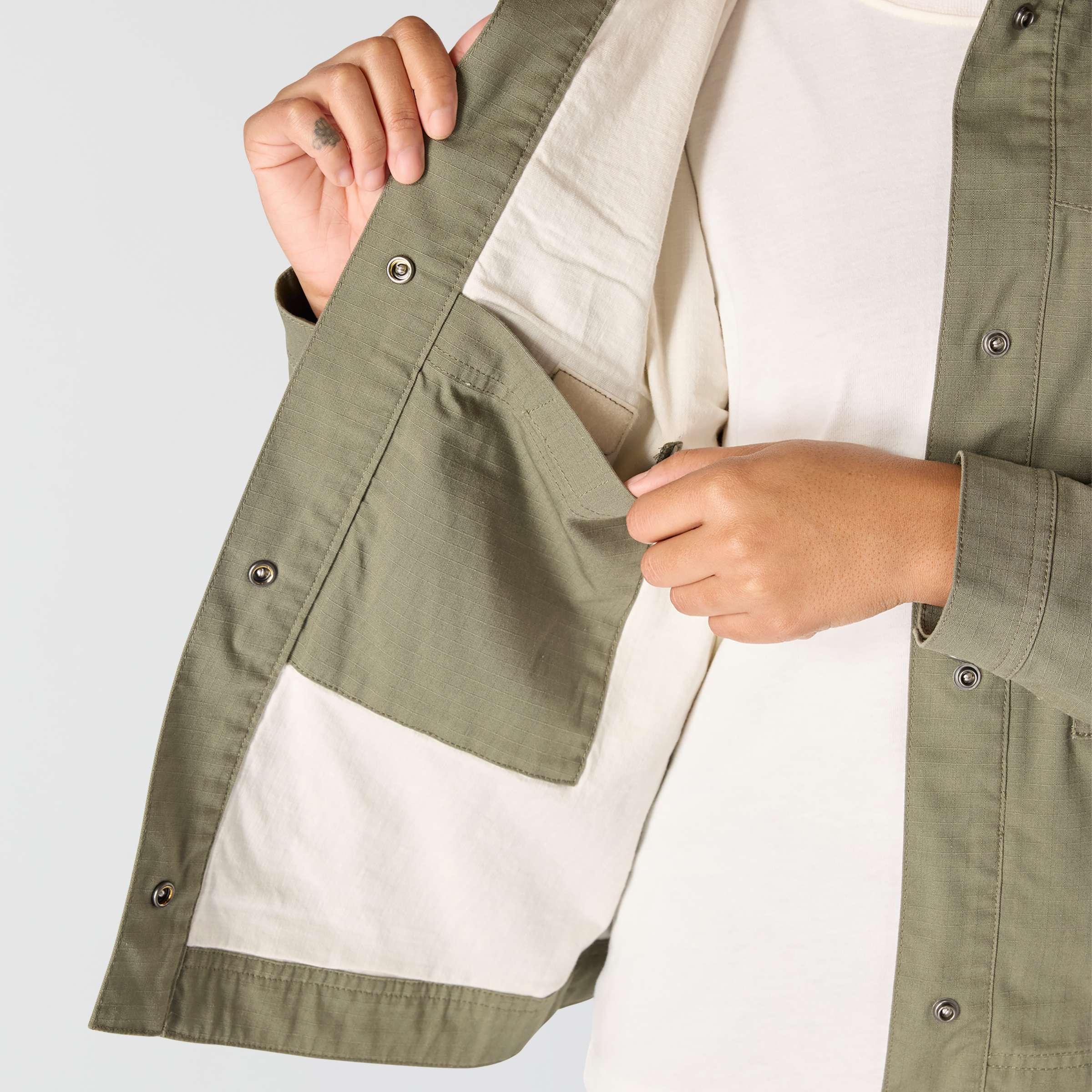 Women's ripstop utility jacket - women's work jackets & coats 