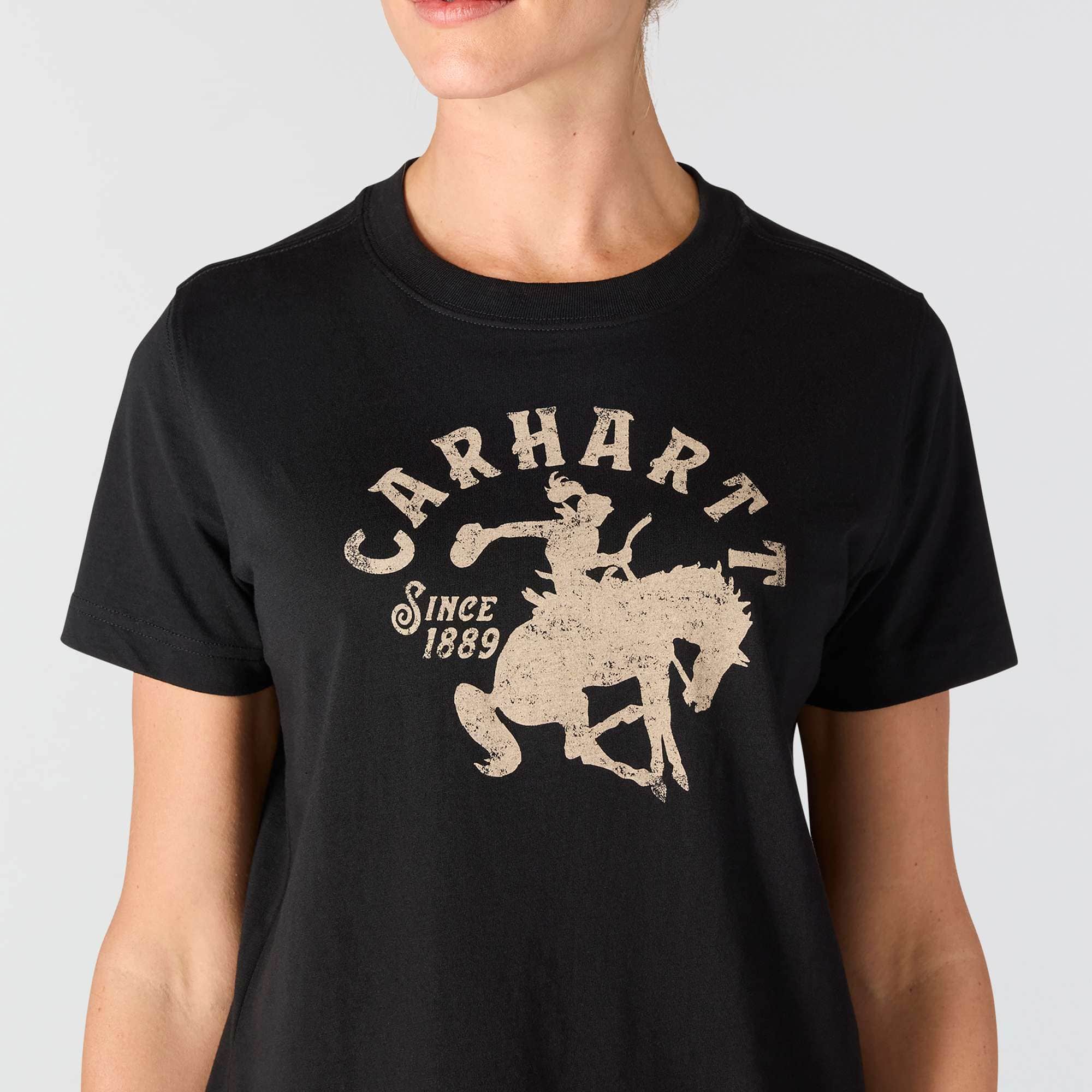 Women's irvine relaxed fit horse graphic t-shirt