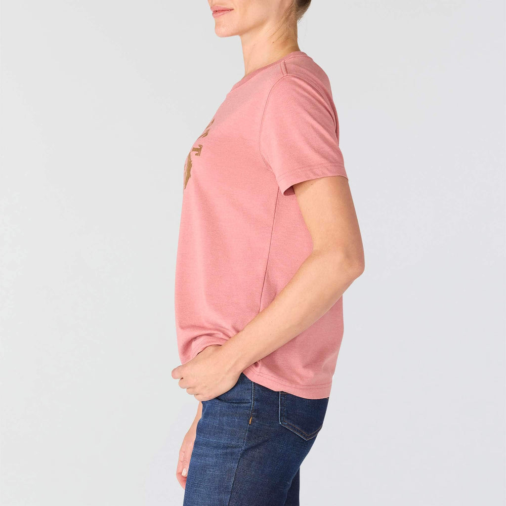 Women's irvine relaxed fit horse graphic t-shirt