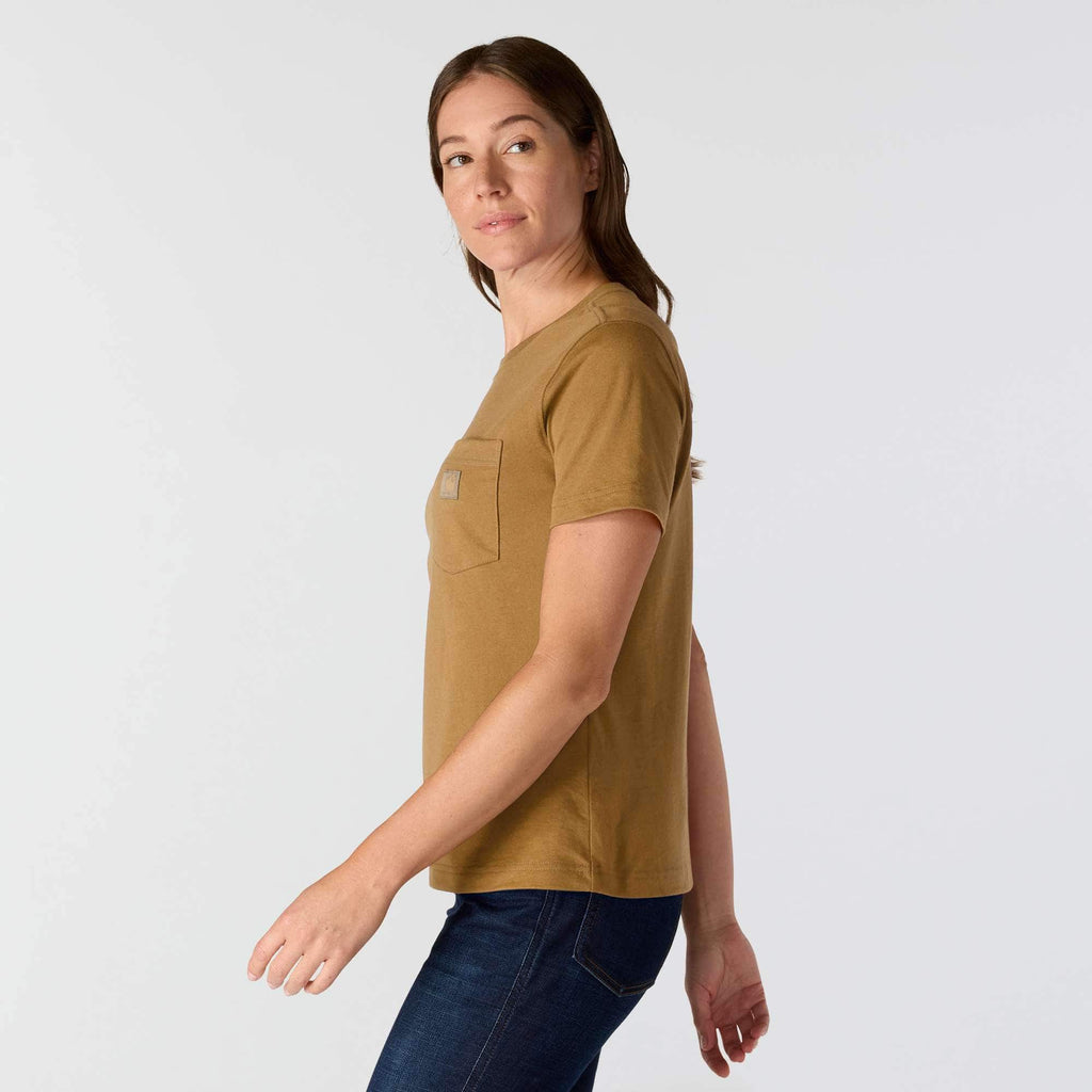 Women's irvine relaxed fit breathable pocket t-shirt