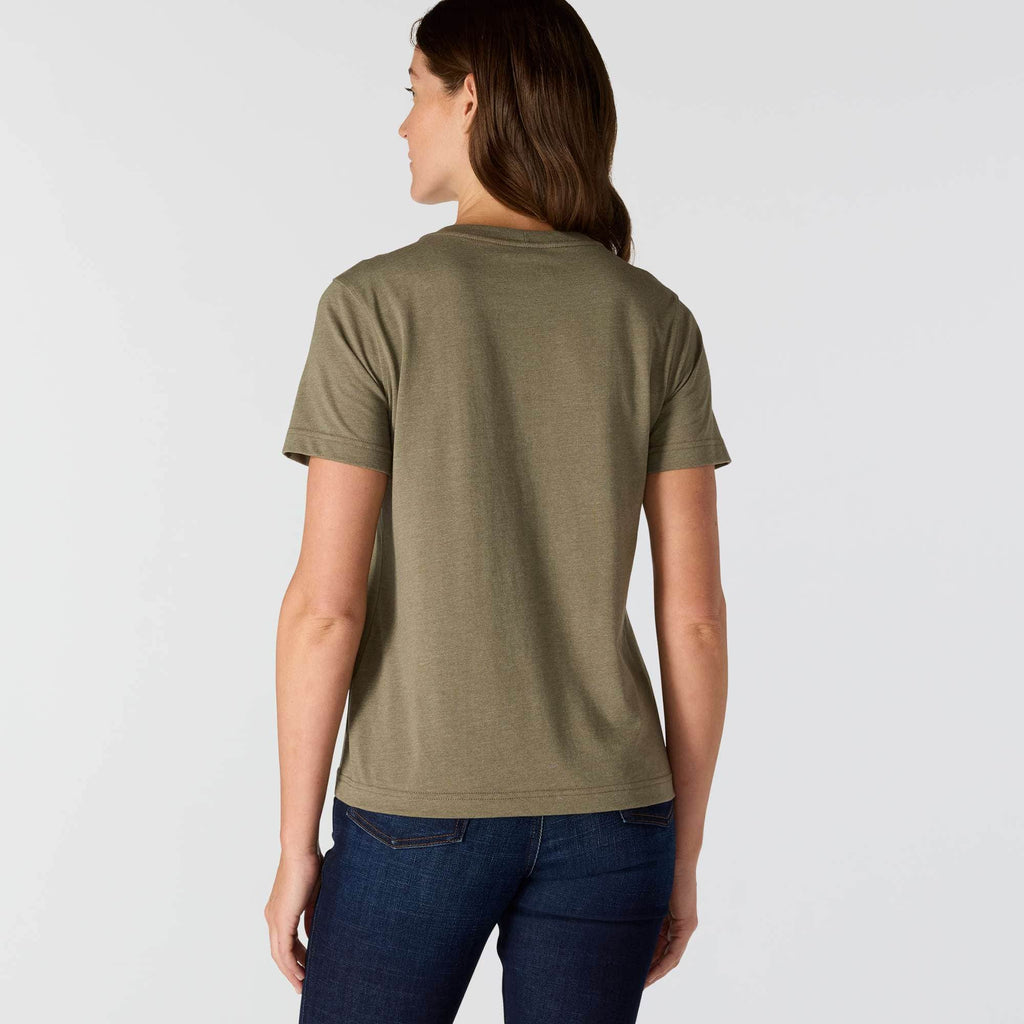 Women's irvine relaxed fit breathable pocket t-shirt