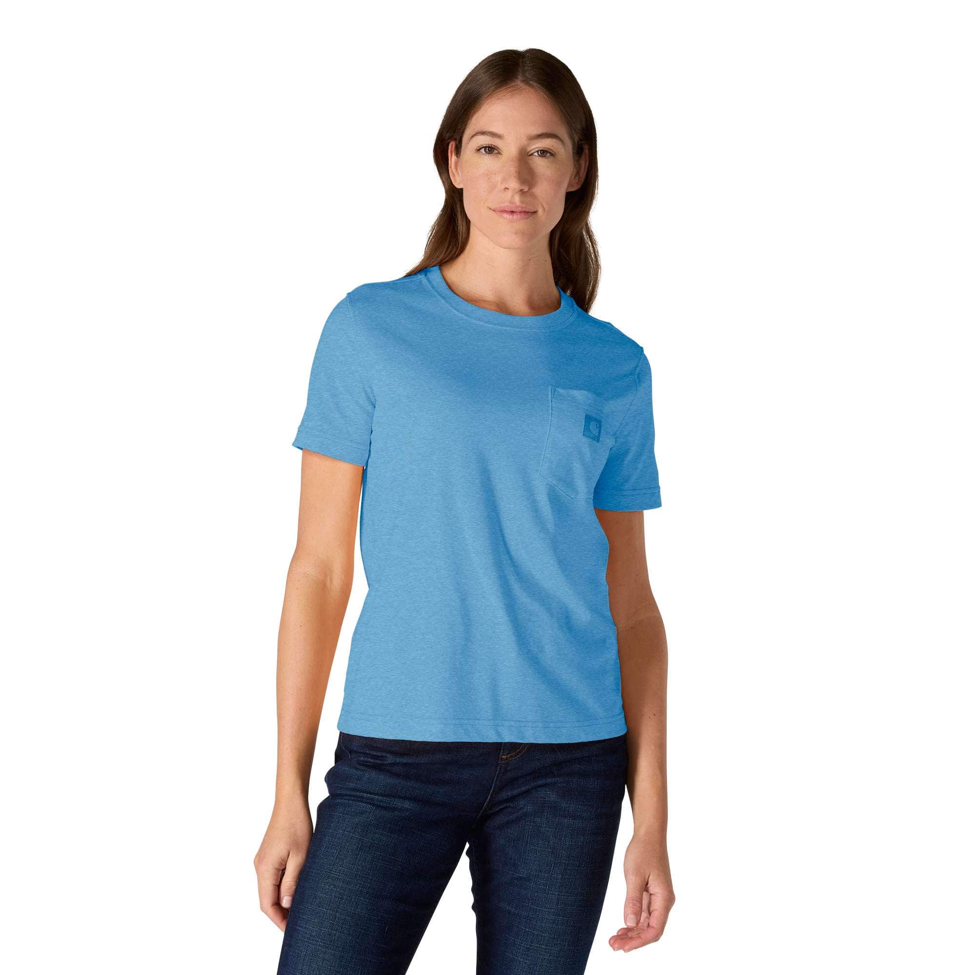 Women's irvine relaxed fit breathable pocket t-shirt