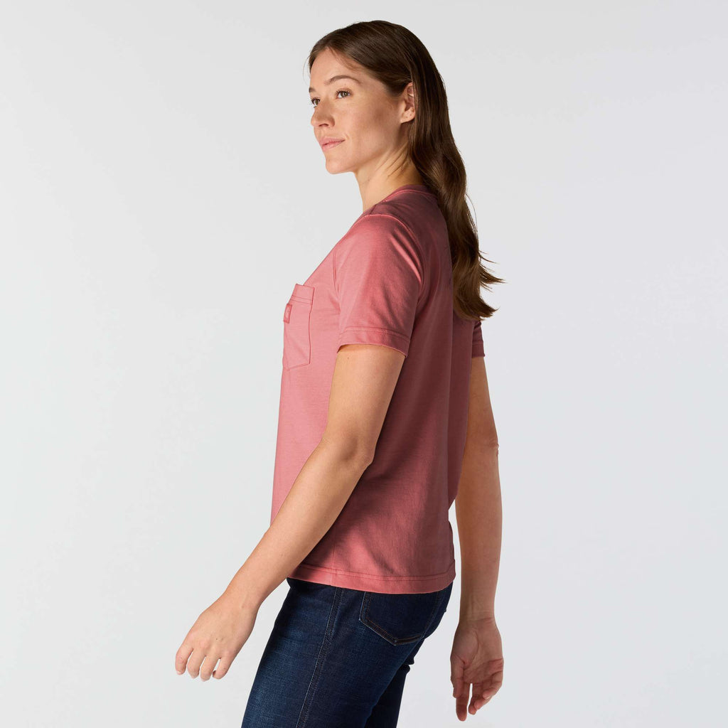 Women's irvine relaxed fit breathable pocket t-shirt