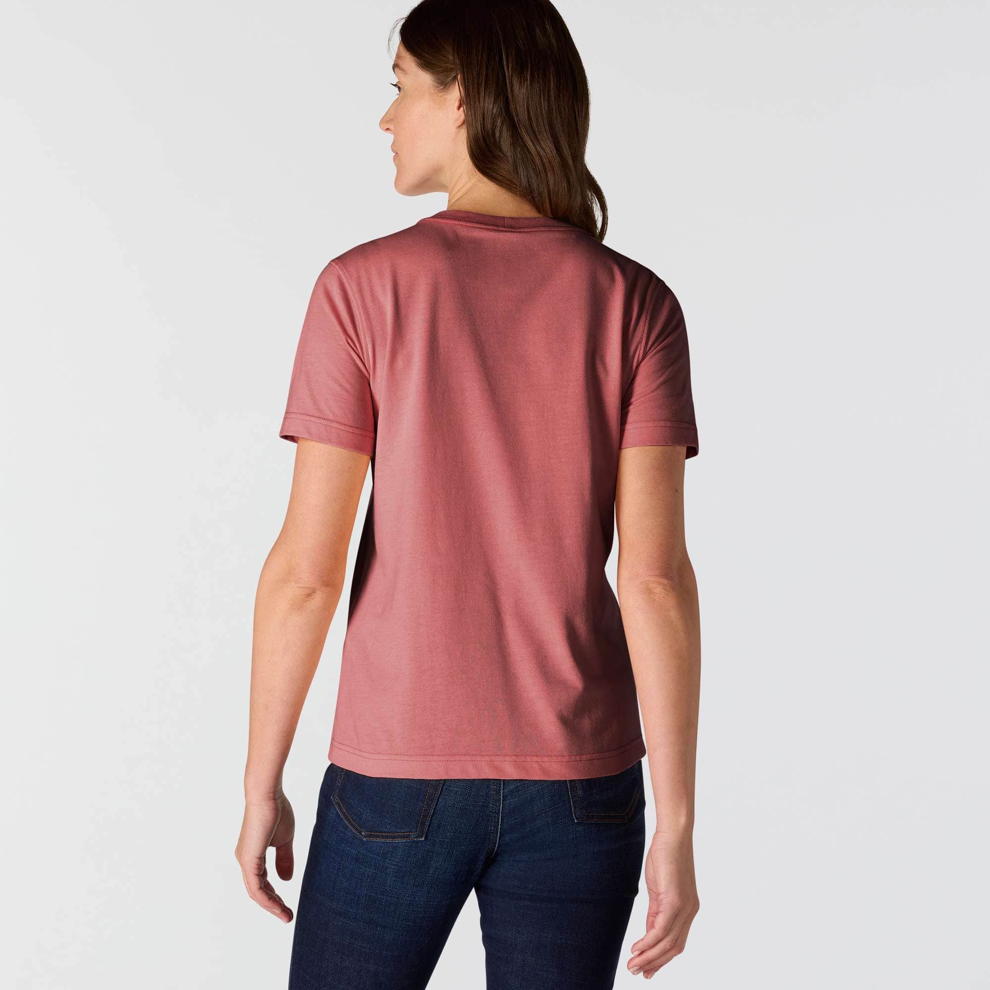 Women's irvine relaxed fit breathable pocket t-shirt
