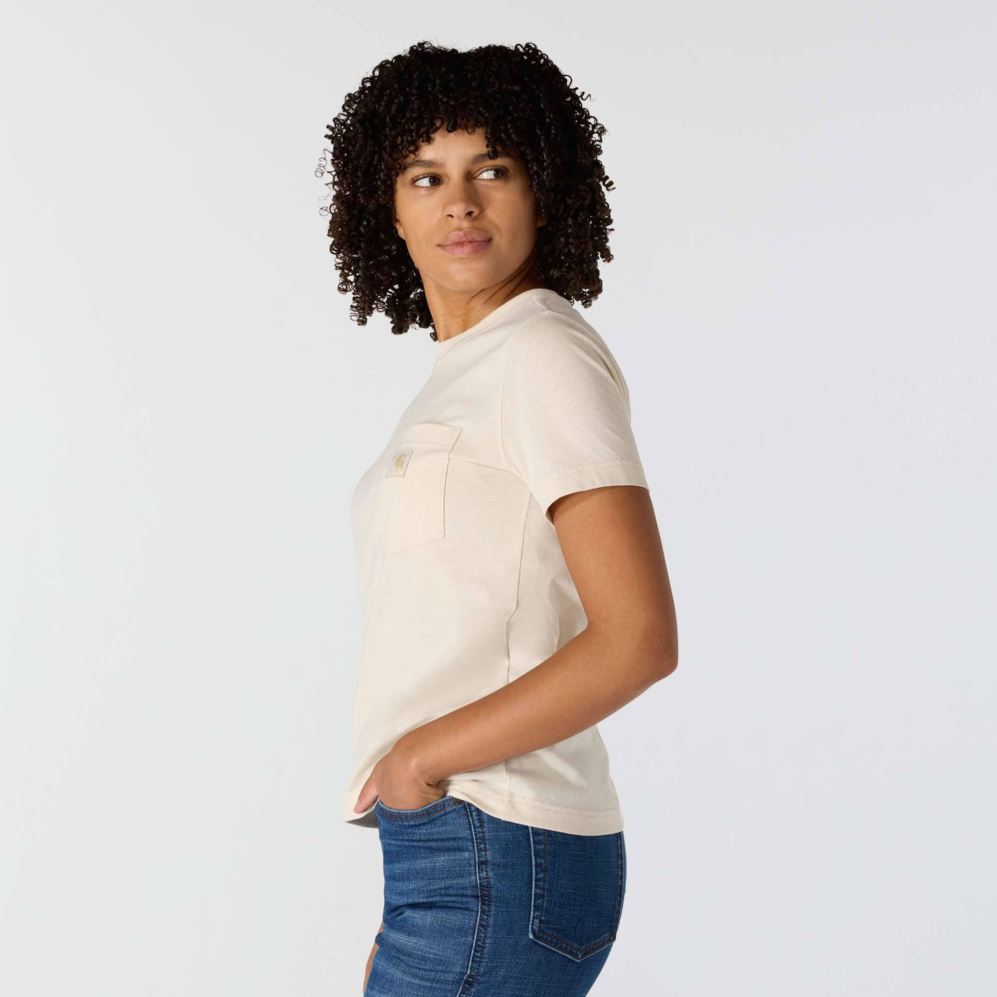 Women's irvine relaxed fit breathable pocket t-shirt