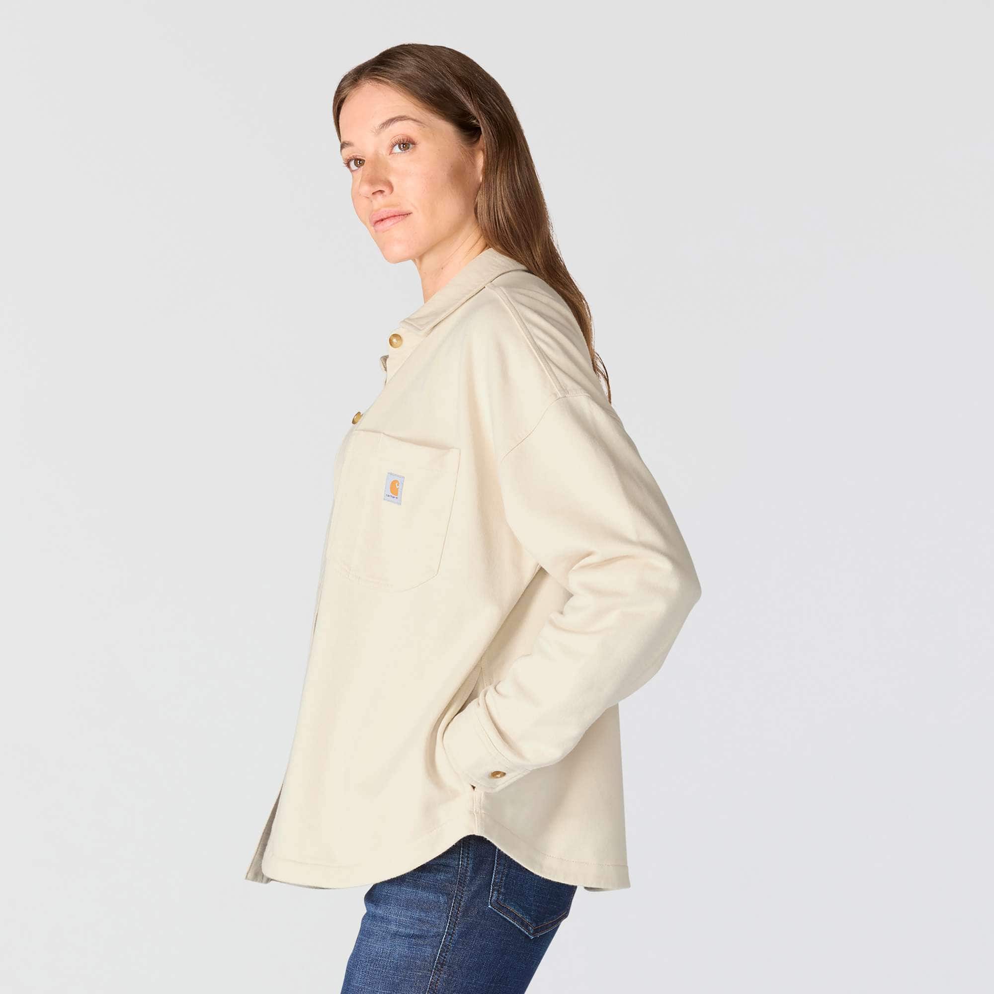 Women's durham knit overshirt 