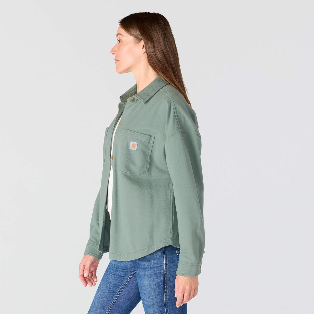 Women's durham knit overshirt 