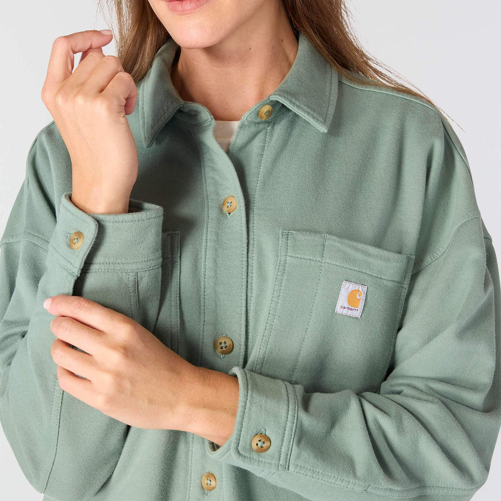 Women's durham knit overshirt 
