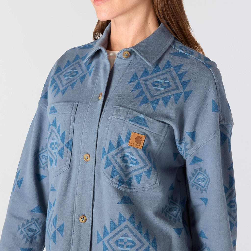Women's durham knit overshirt 