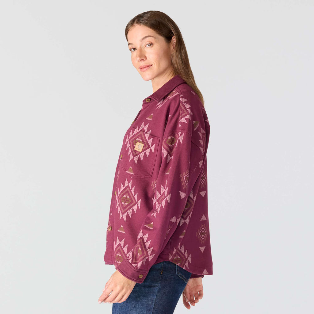 Women's durham knit overshirt 
