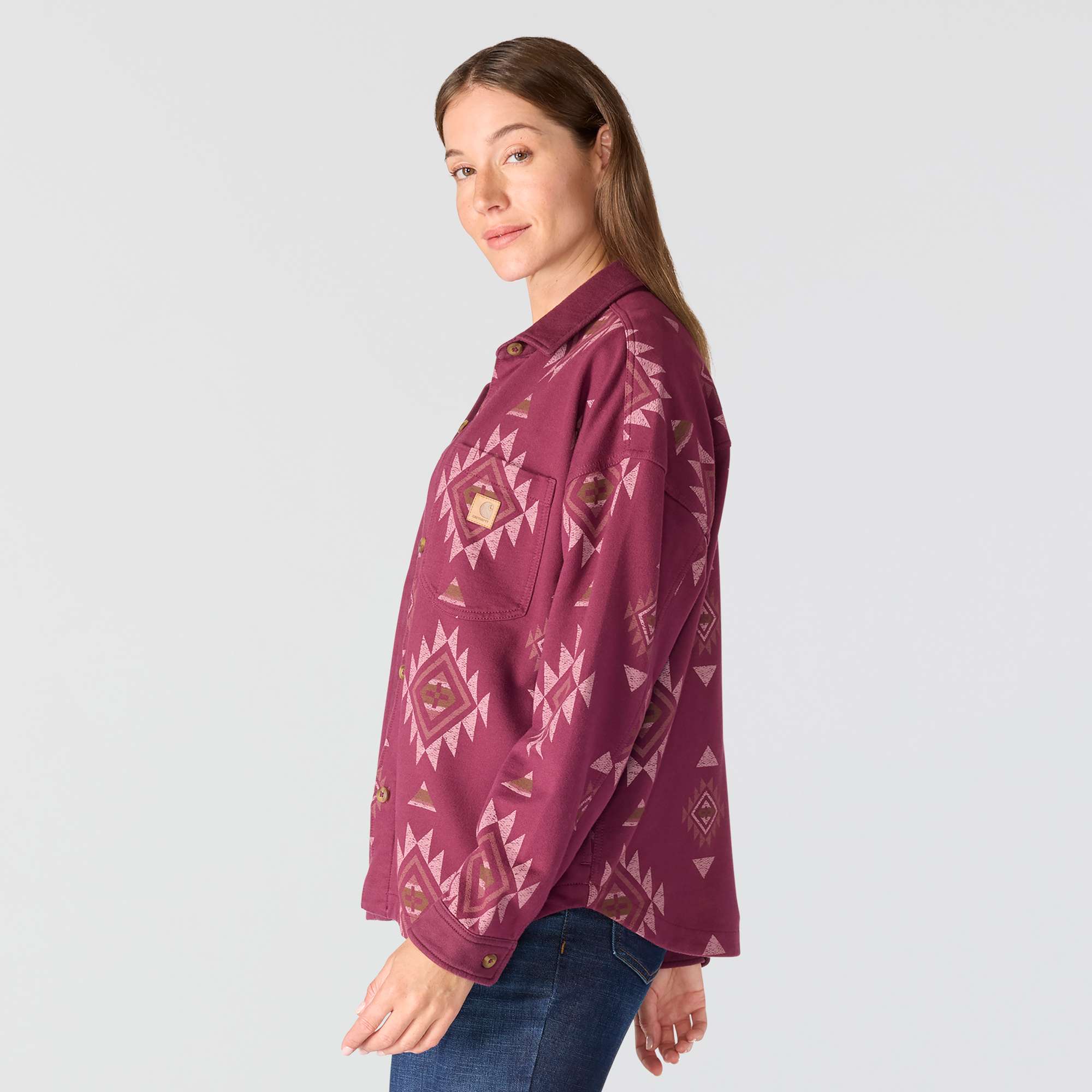 Women's durham knit overshirt 