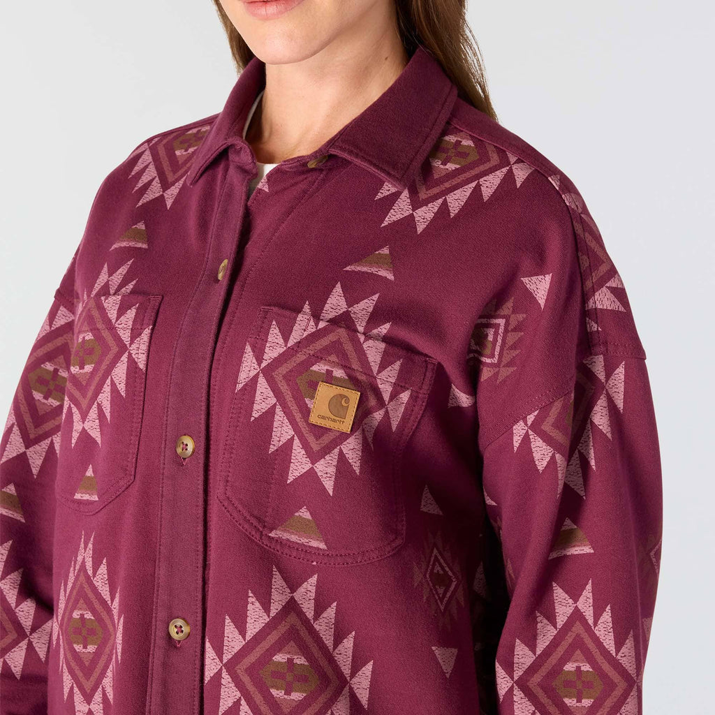 Women's durham knit overshirt 