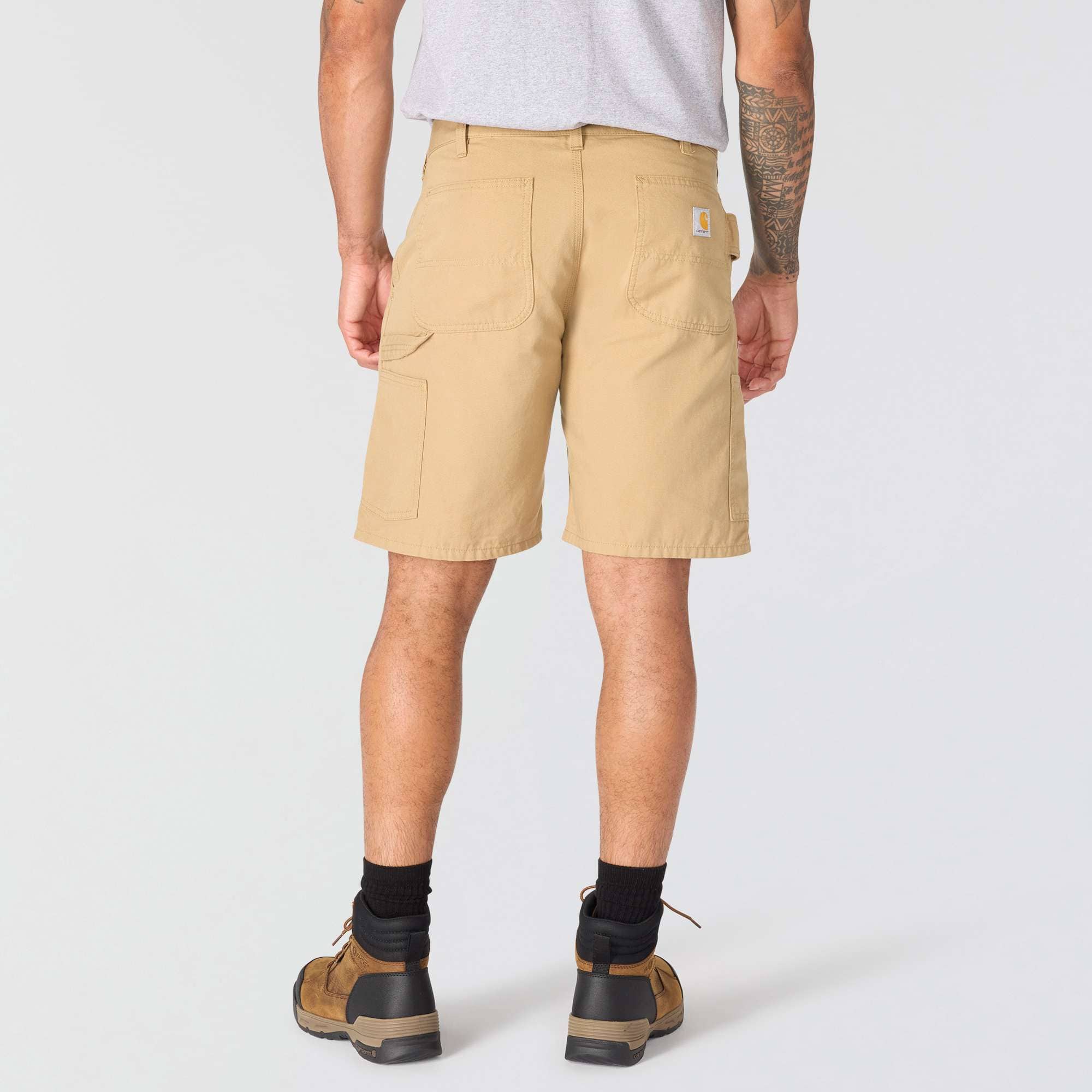 Loose fit 9" stateline canvas shorts - work shorts