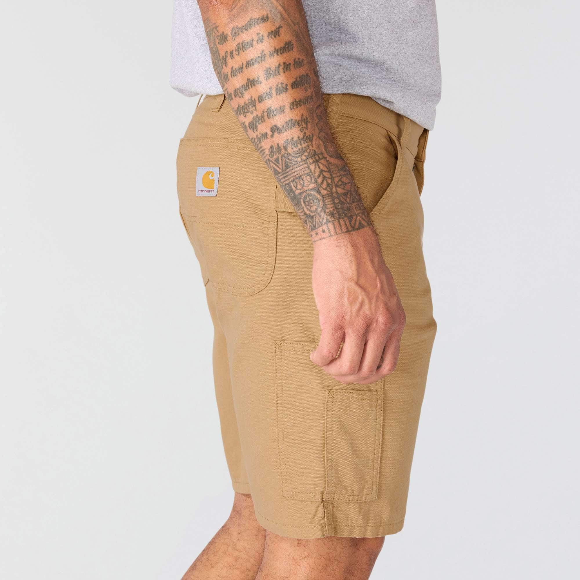 Loose fit 9" stateline canvas shorts - work shorts