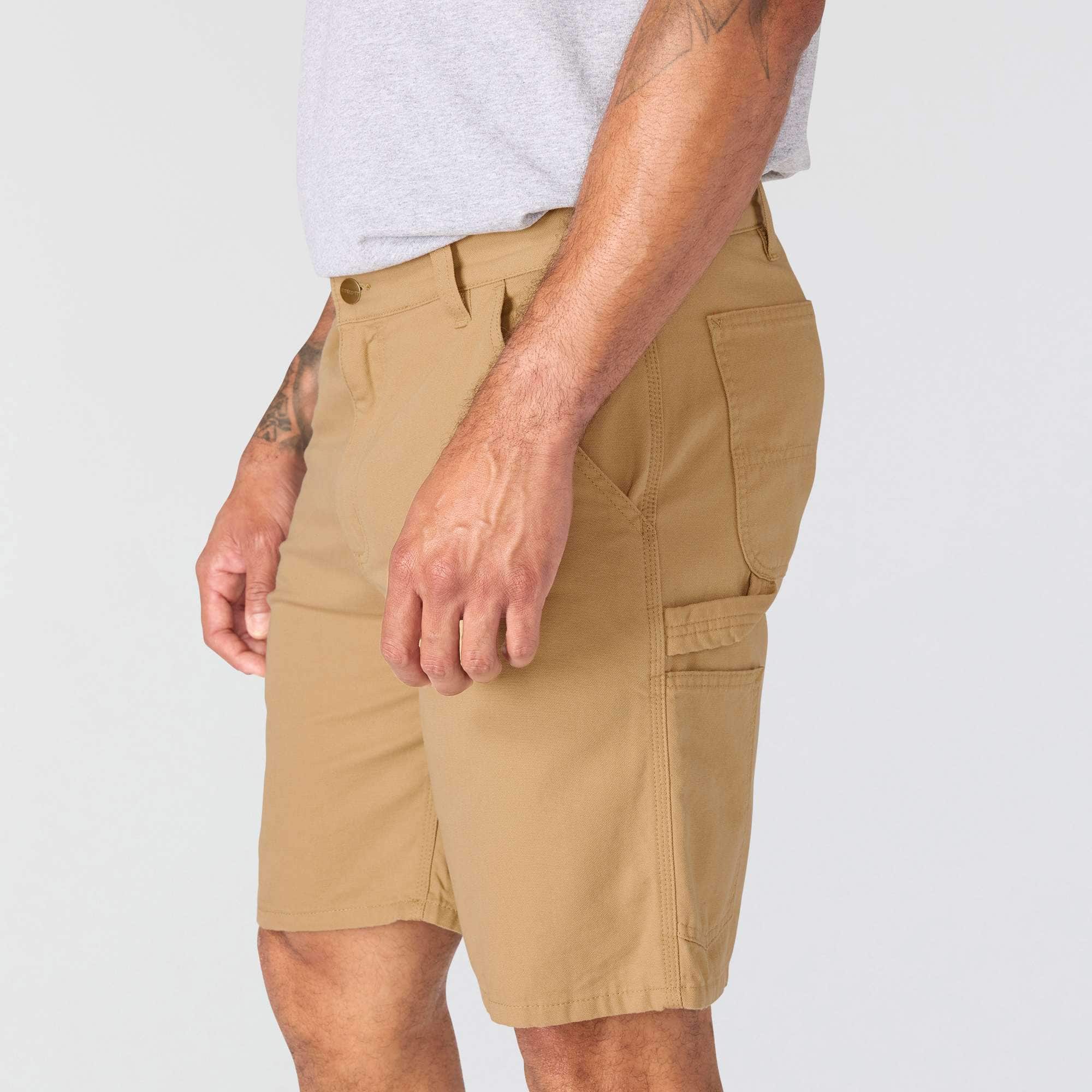 Loose fit 9" stateline canvas shorts - work shorts