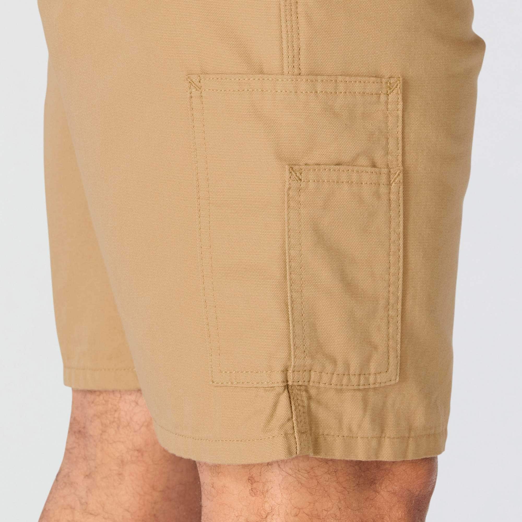 Loose fit 9" stateline canvas shorts - work shorts