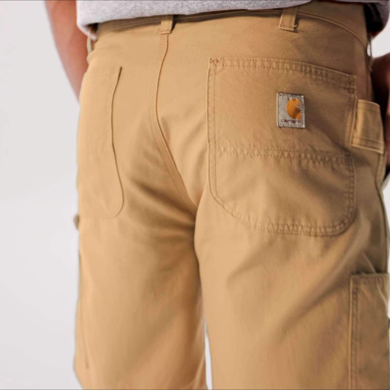 Loose fit 9" stateline canvas shorts - work shorts