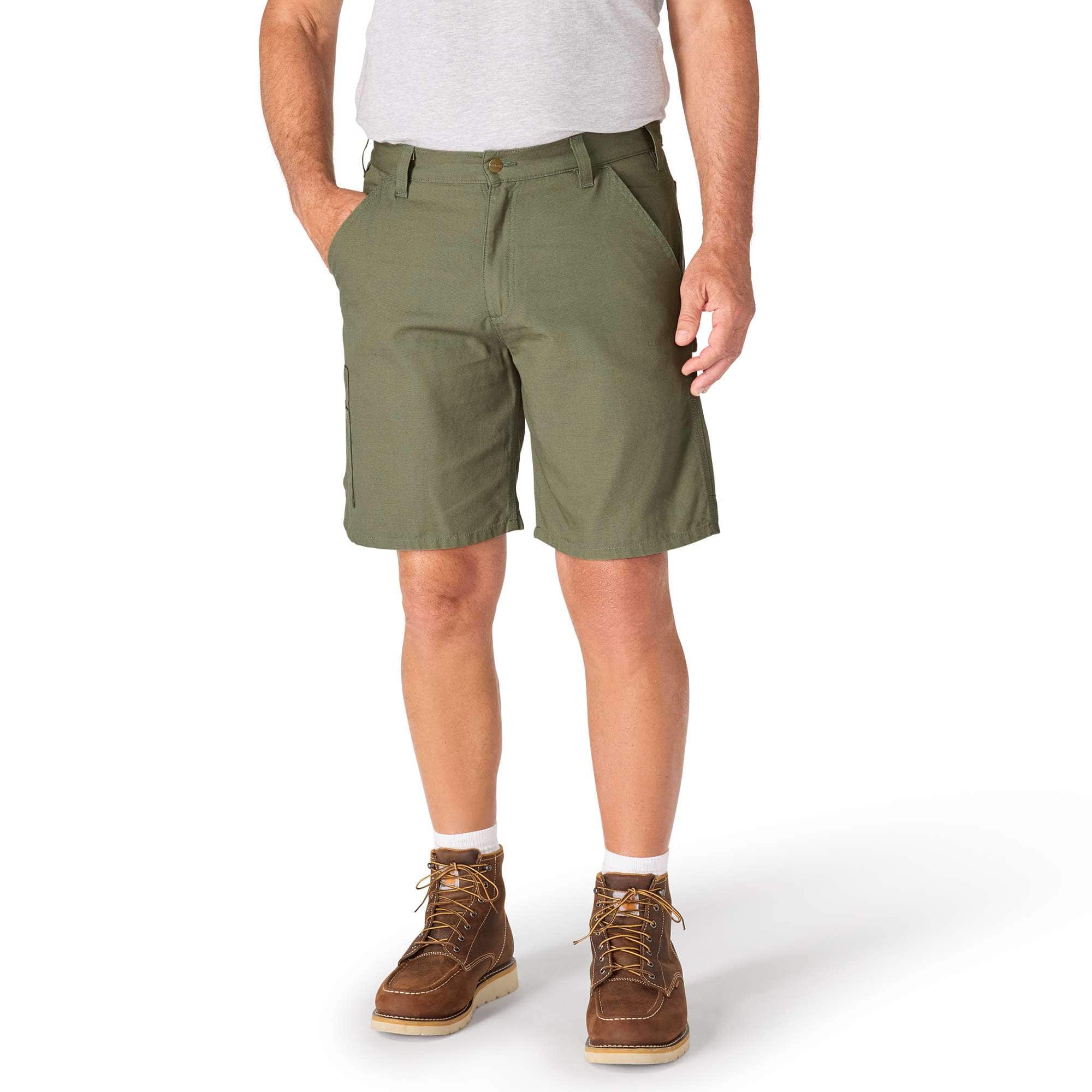 Loose fit 9" stateline canvas shorts - work shorts